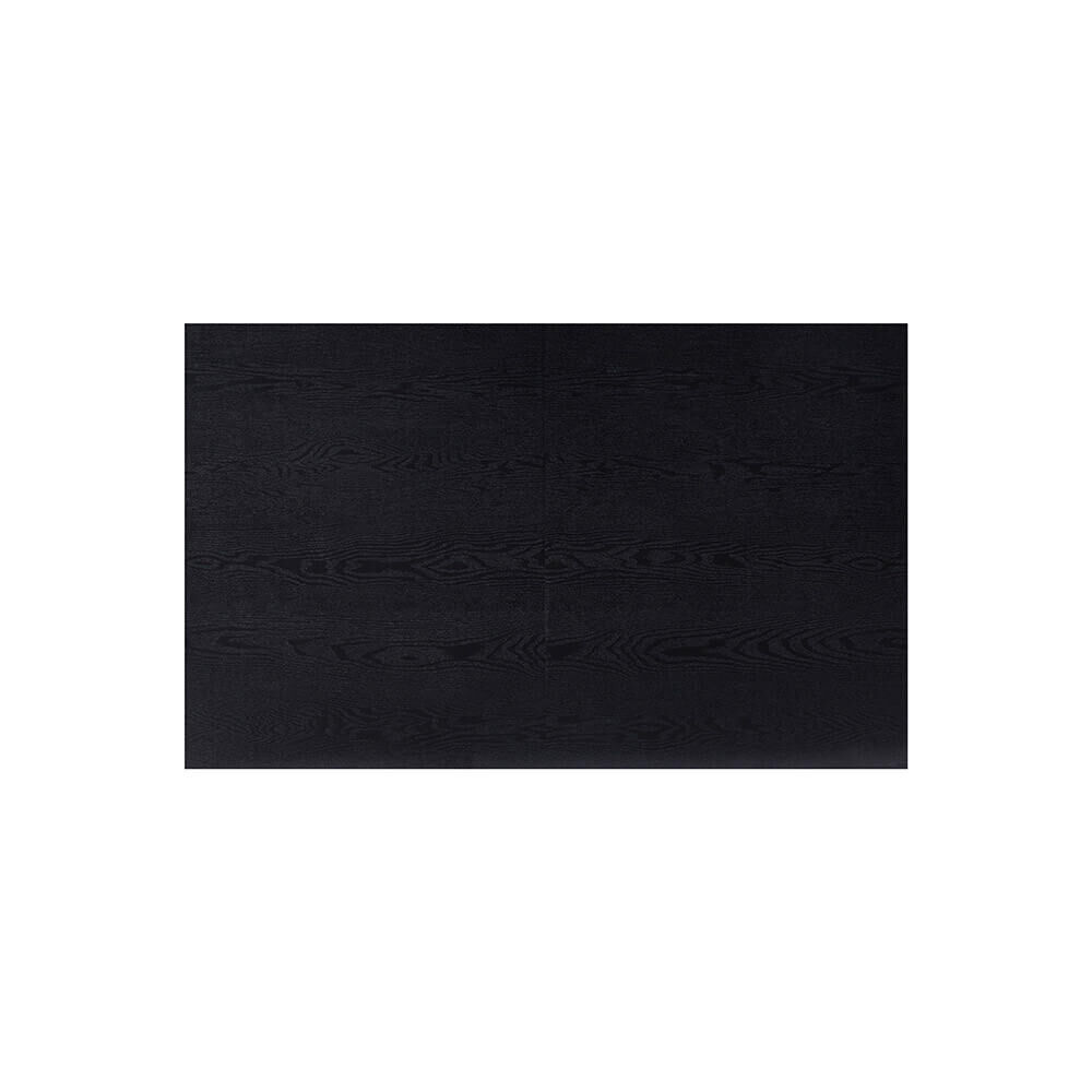 Esstisch Eckig Ausziehbar AVENCIA inkl. U-Fuß - 160-200 x 100 cm Dark Oak