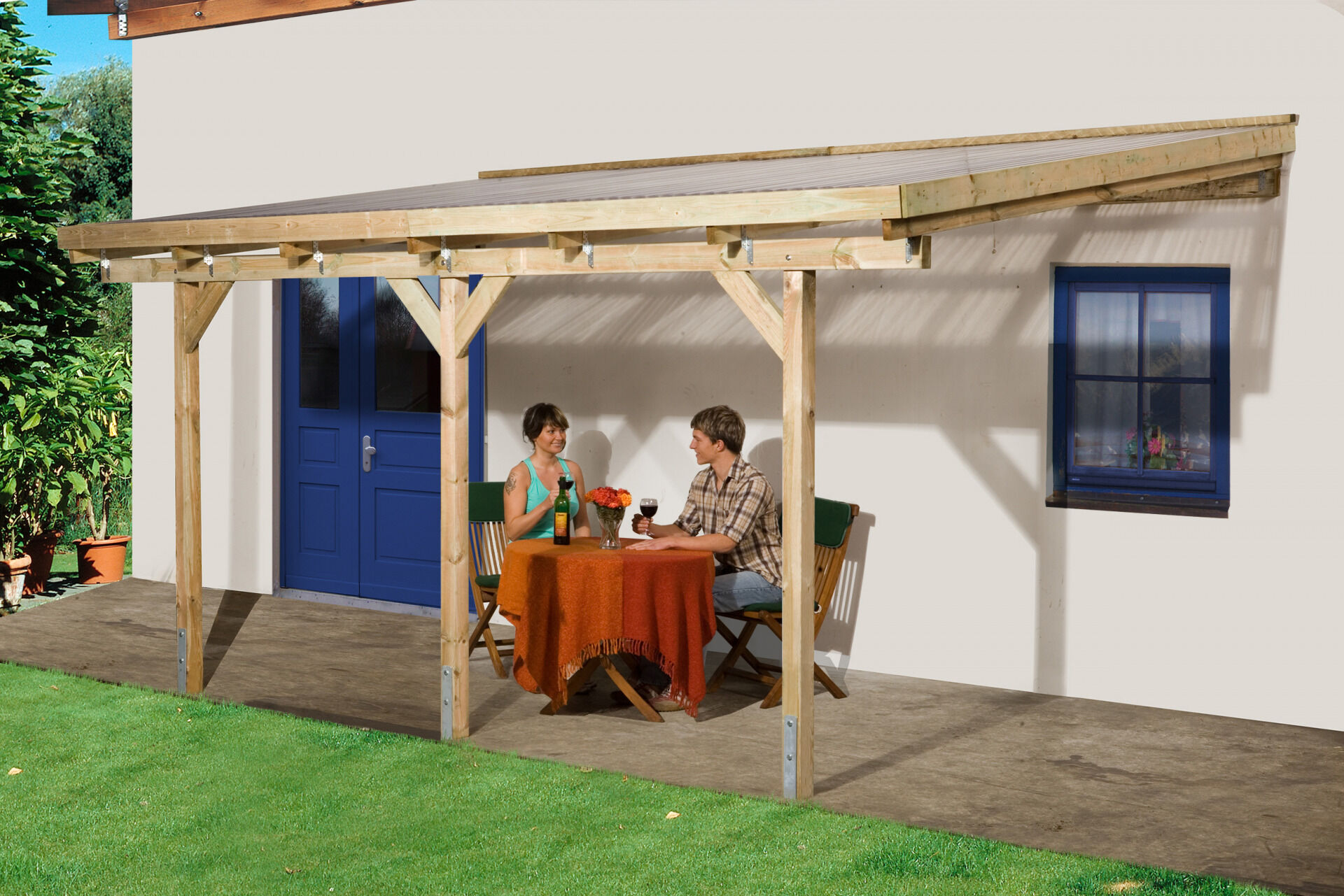 weka Terrassenüberdachung 671 Gr.2