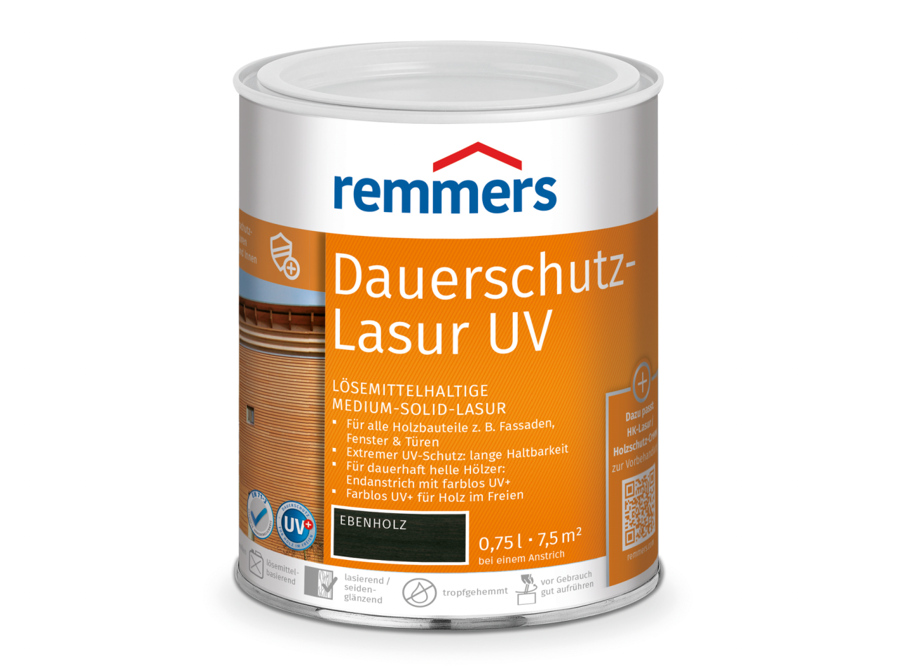 Remmers Dauerschutz-Lasur UV 0.75 l
