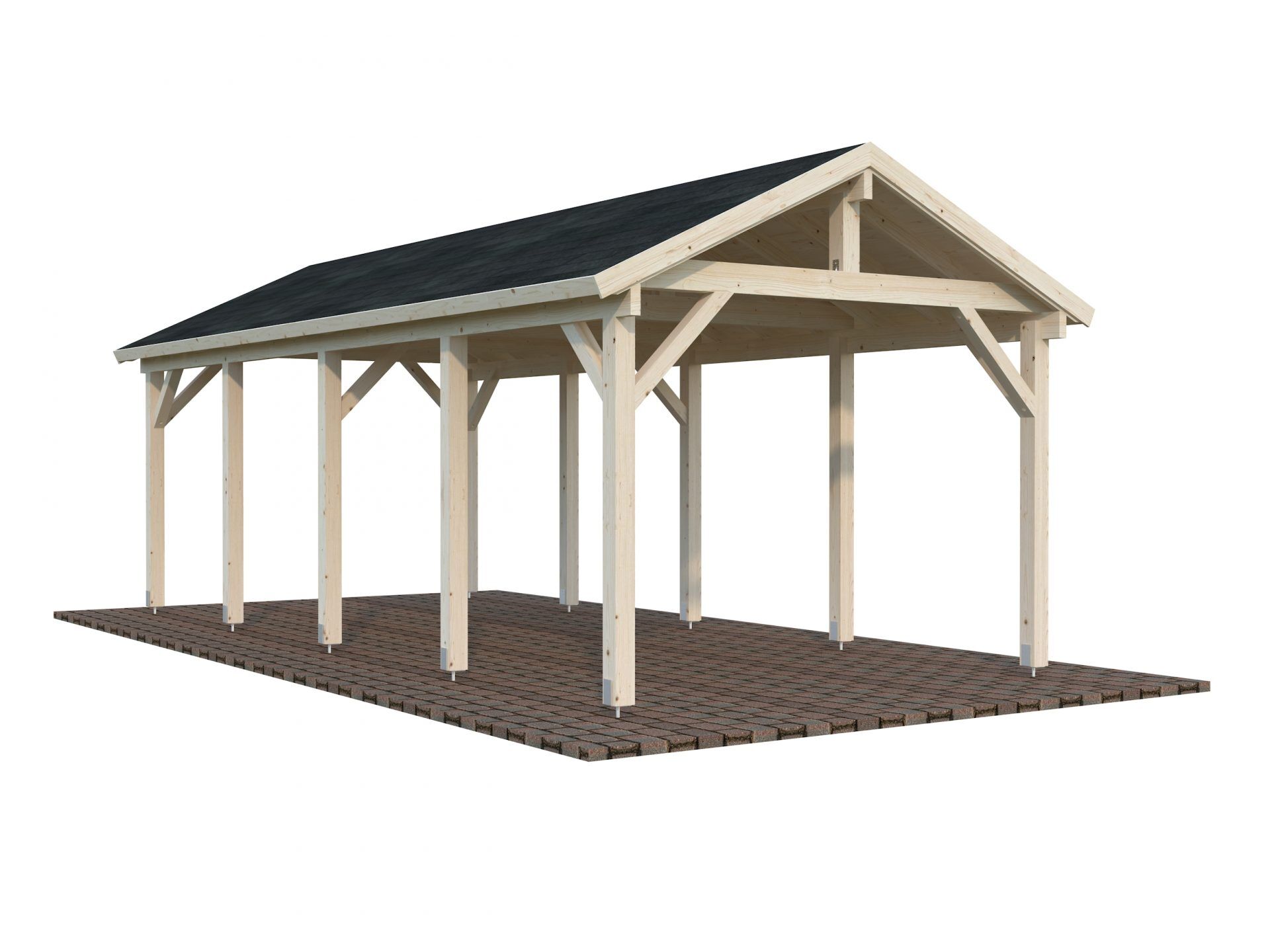 Palmako Carport Robert 23,1 m2