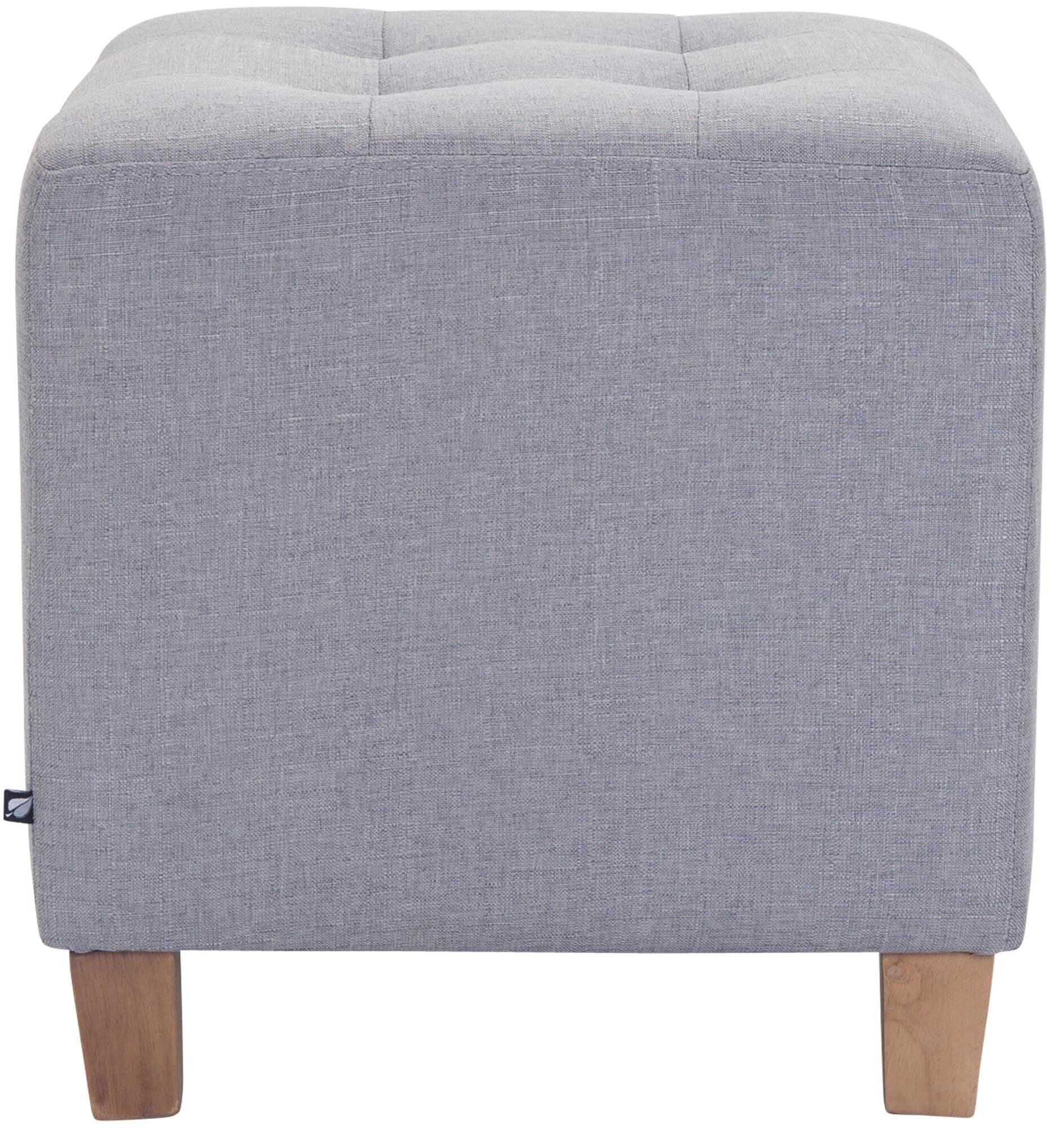 Sitzhocker Pharao, antik-hell, hellgrau