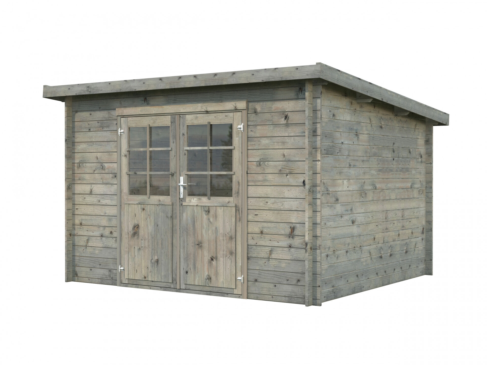 Pultdach Gartenhaus Aktion 63