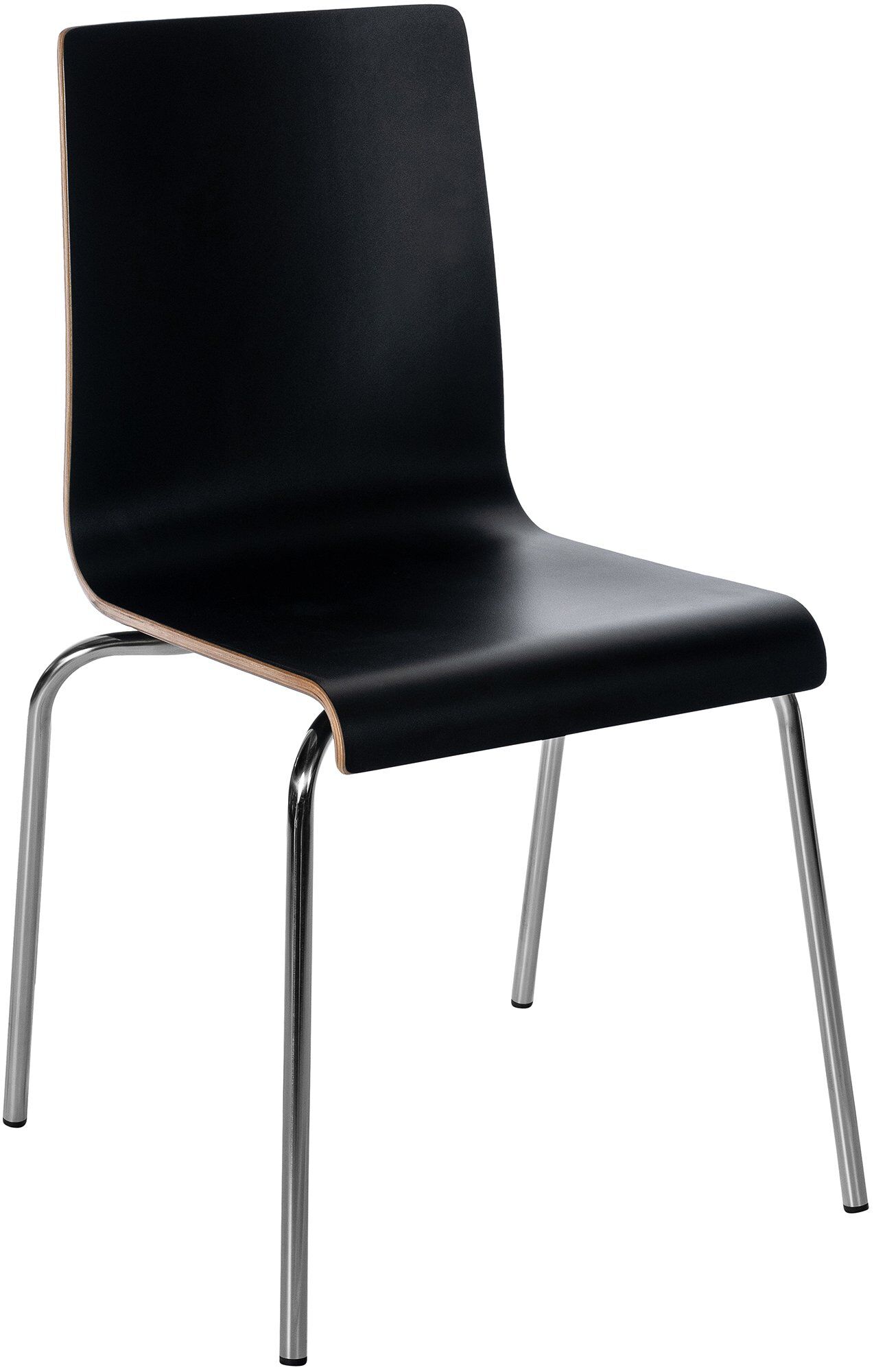 Besucherstuhl Gahanna, schwarz