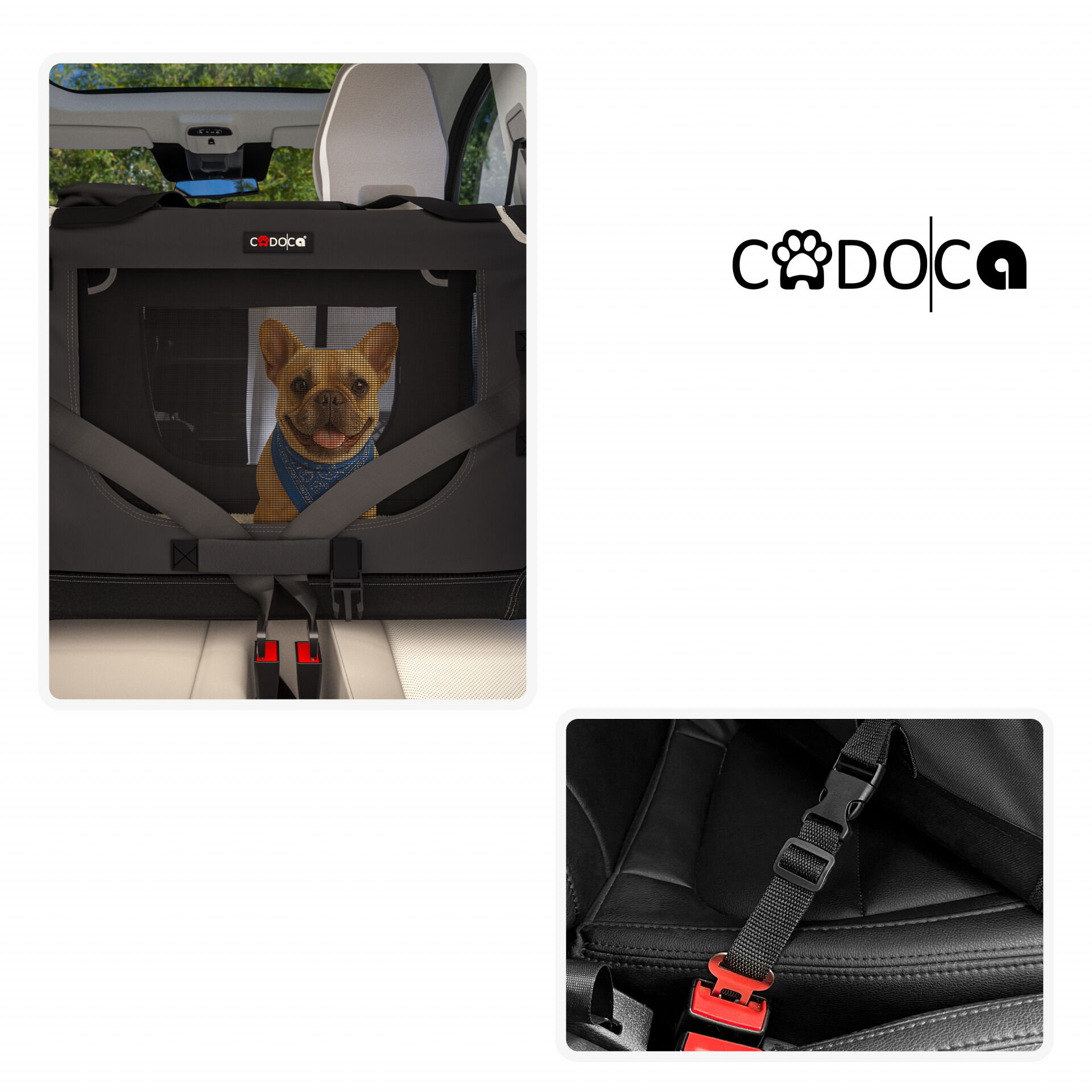 Hundebox faltbar XL 82x58x58cm Anthrazit