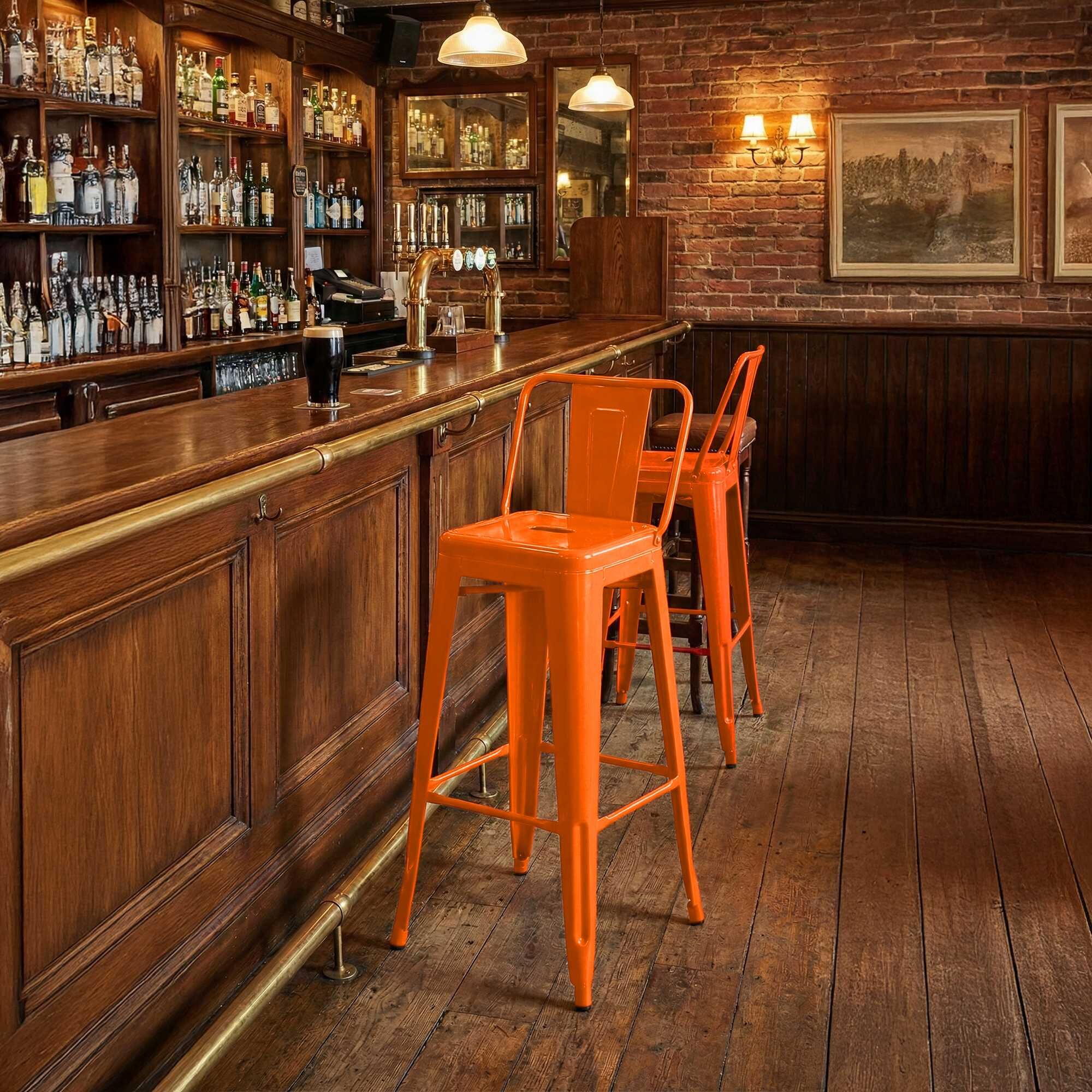 Barhocker Mason, orange