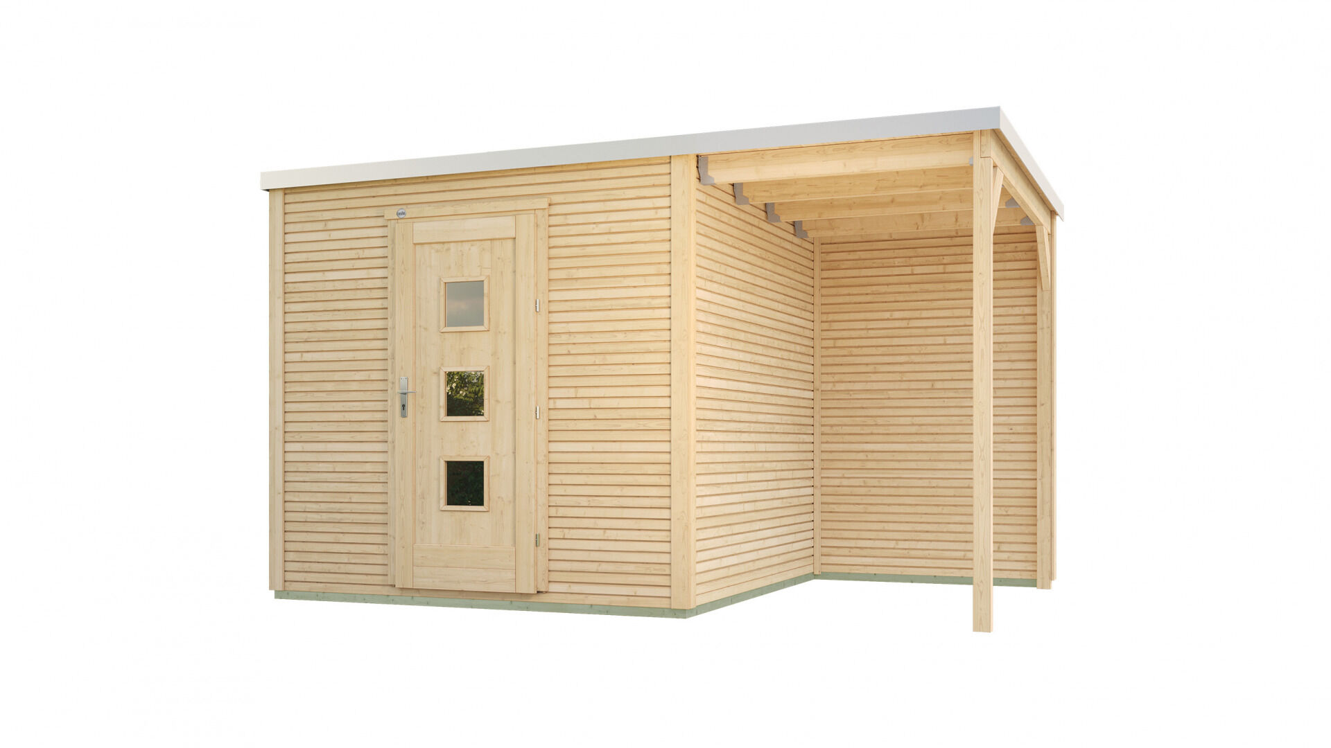 weka Design-Gartenhaus wekaLine 413 A 4,1x2,6m