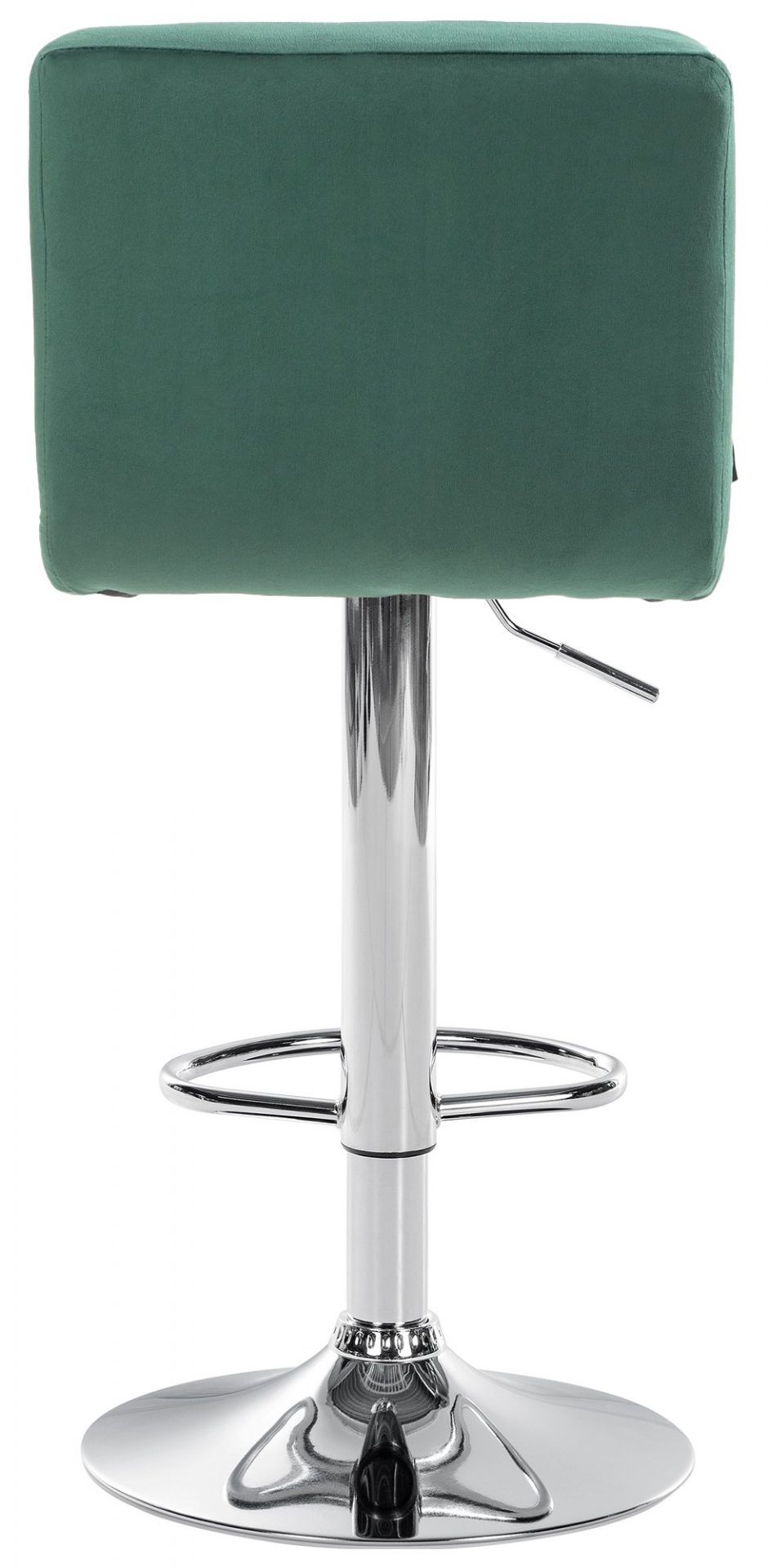 2er Set Barhocker Peru Samt chrom, grün
