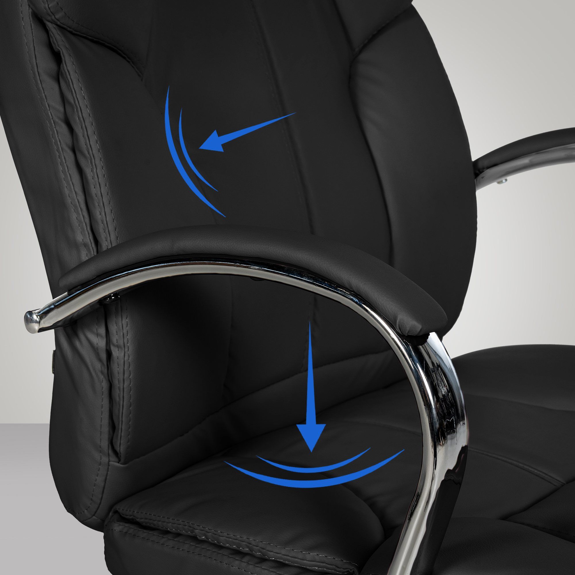 Bürostuhl BIG Xanthos, schwarz