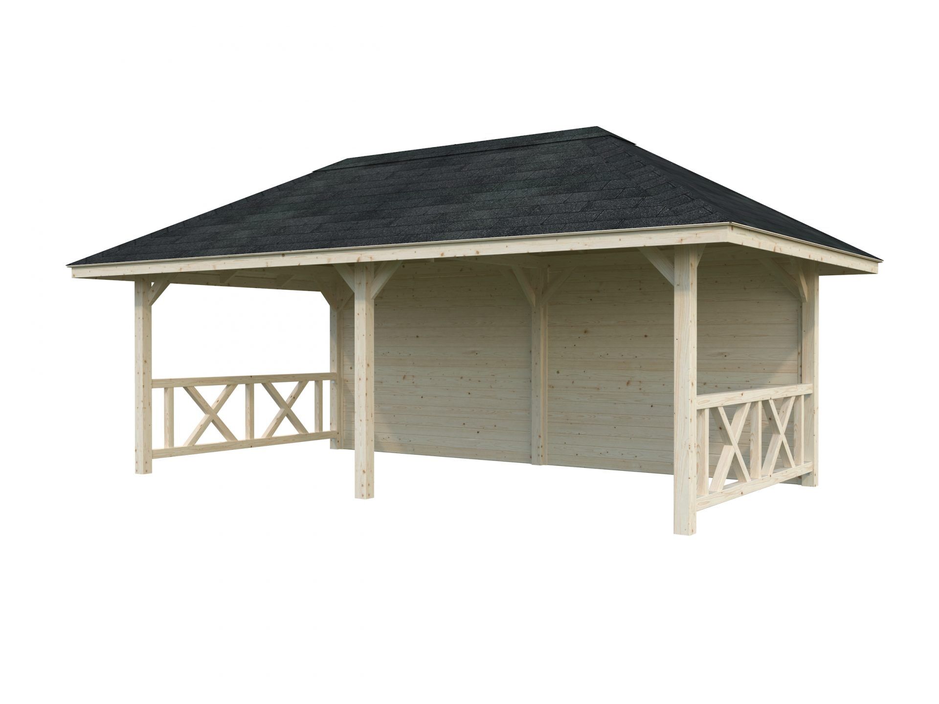 Palmako Pavillon Bianca 16,6 m2 Set 108