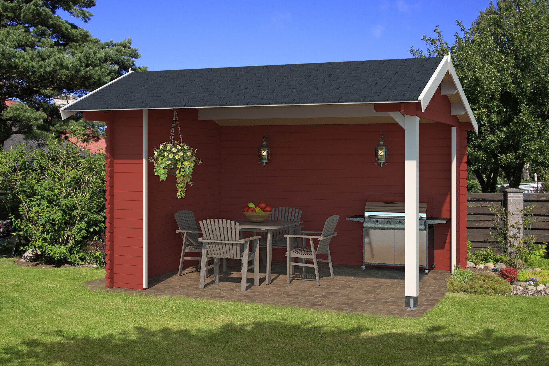 Lasita Maja Gartenpavillon Kirian