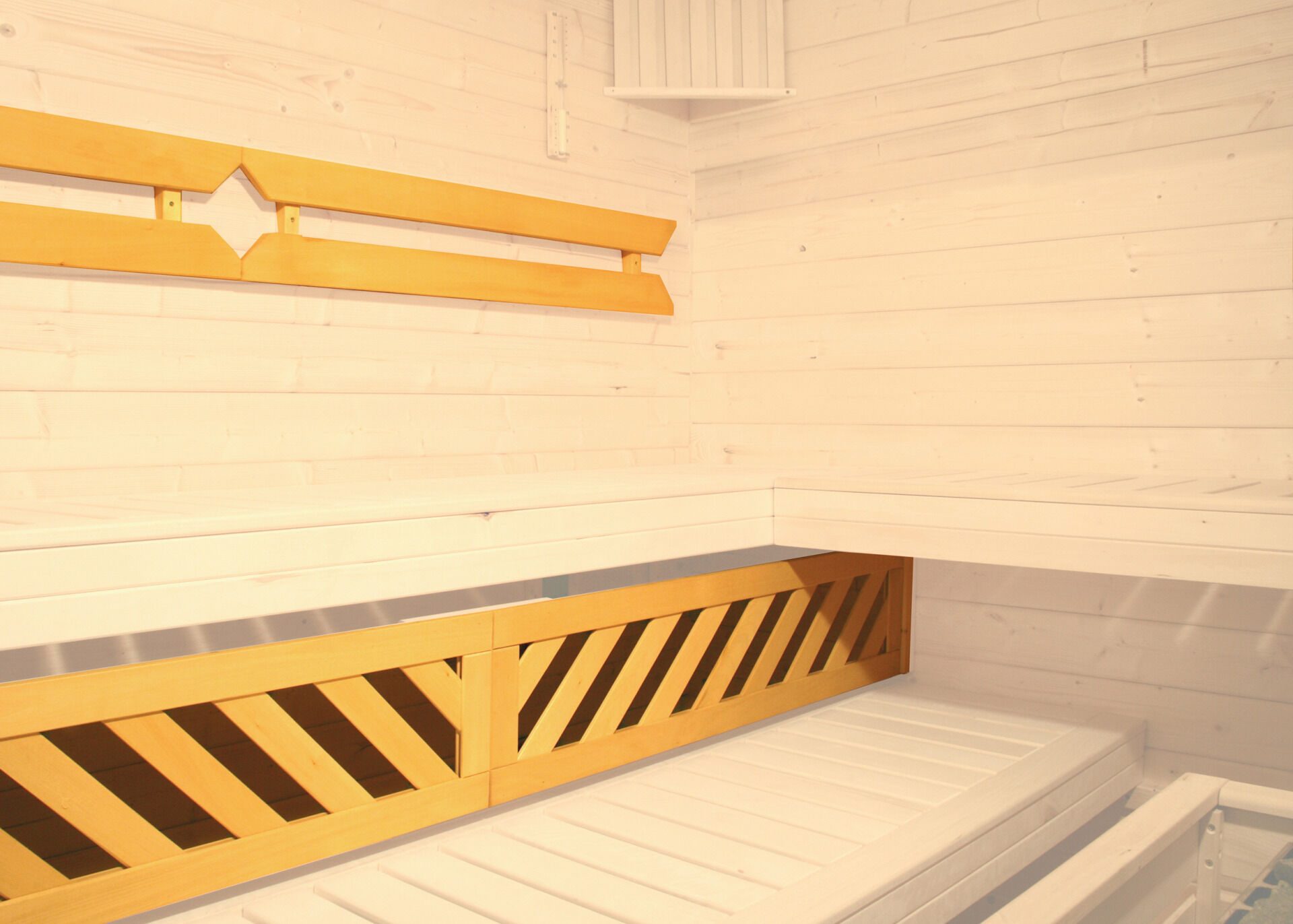 weka Design-Sauna KEMI Eck 1, ohne Ofen, ohne Beleuchtung