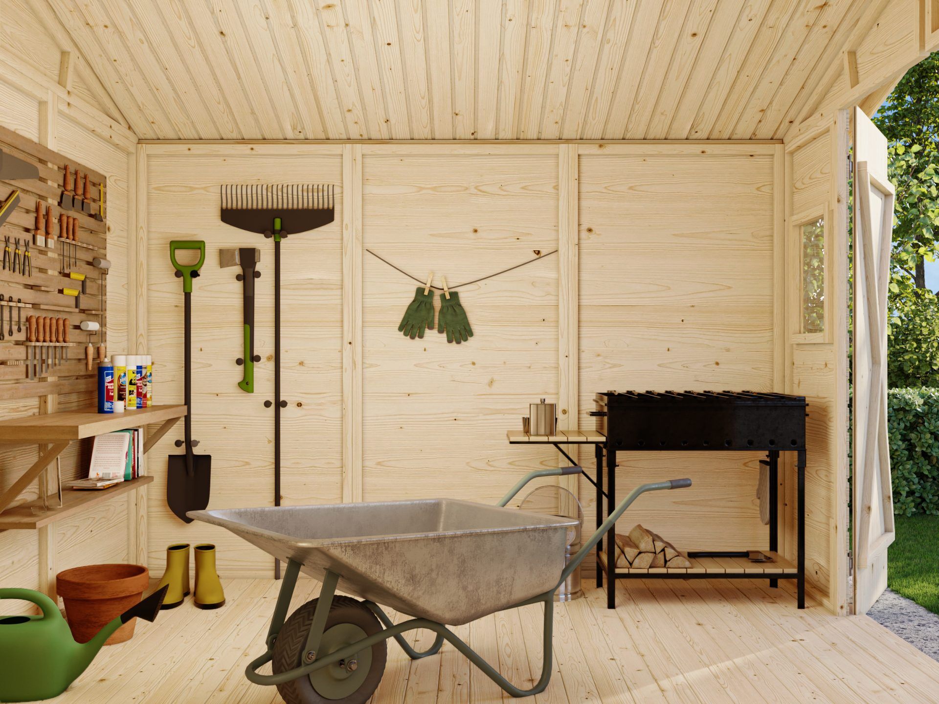 Palmako Gerätehaus Dan 7,5 m²