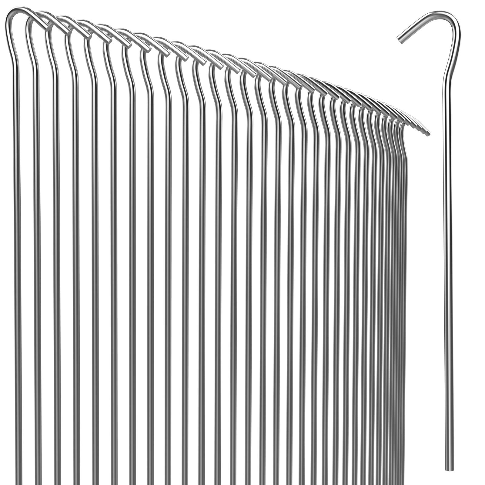 Heringe 50er-Set Stahl Ø3,5mm verzinkt