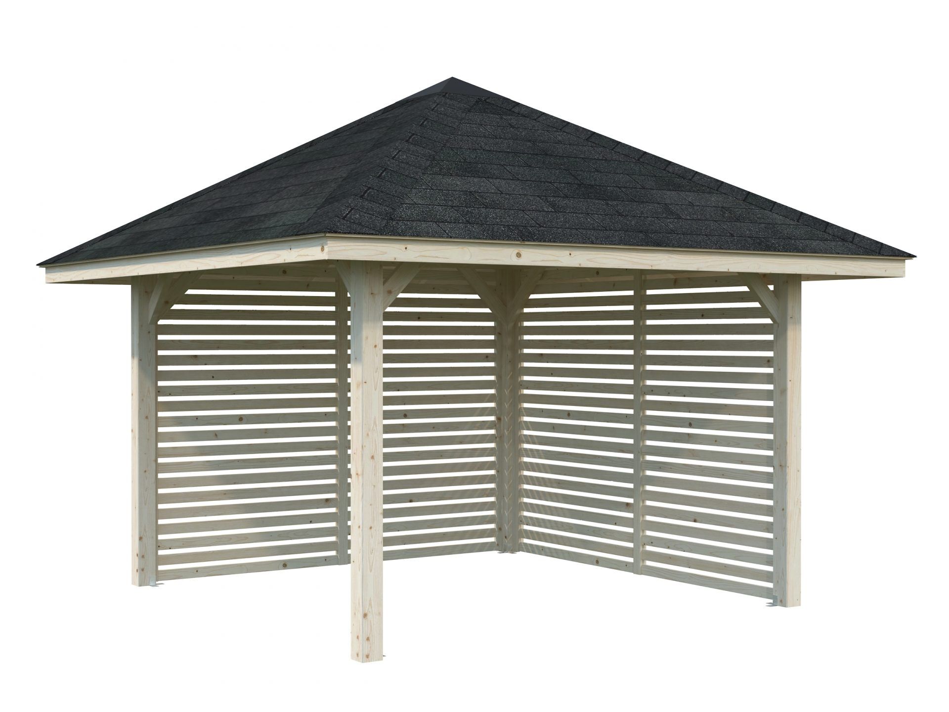 Palmako Pavillon Bianca 8,3 m2 Set 102