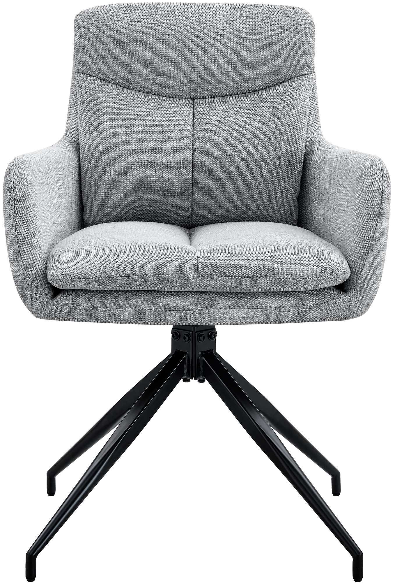 Esszimmerstuhl Somers Stoff, hellgrau