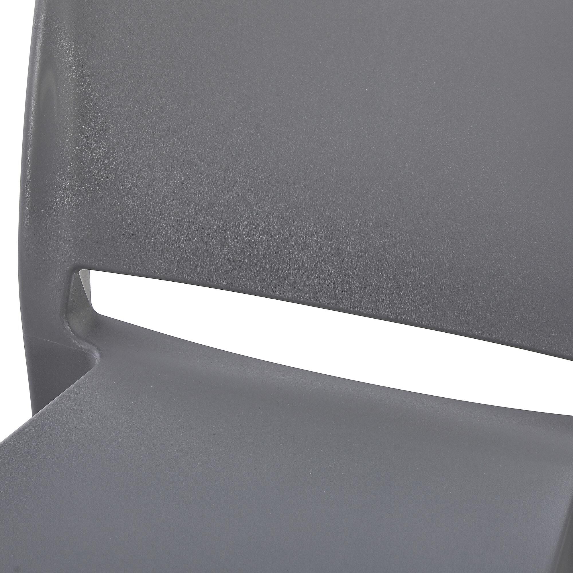 Barhocker Flamur, dunkelgrau