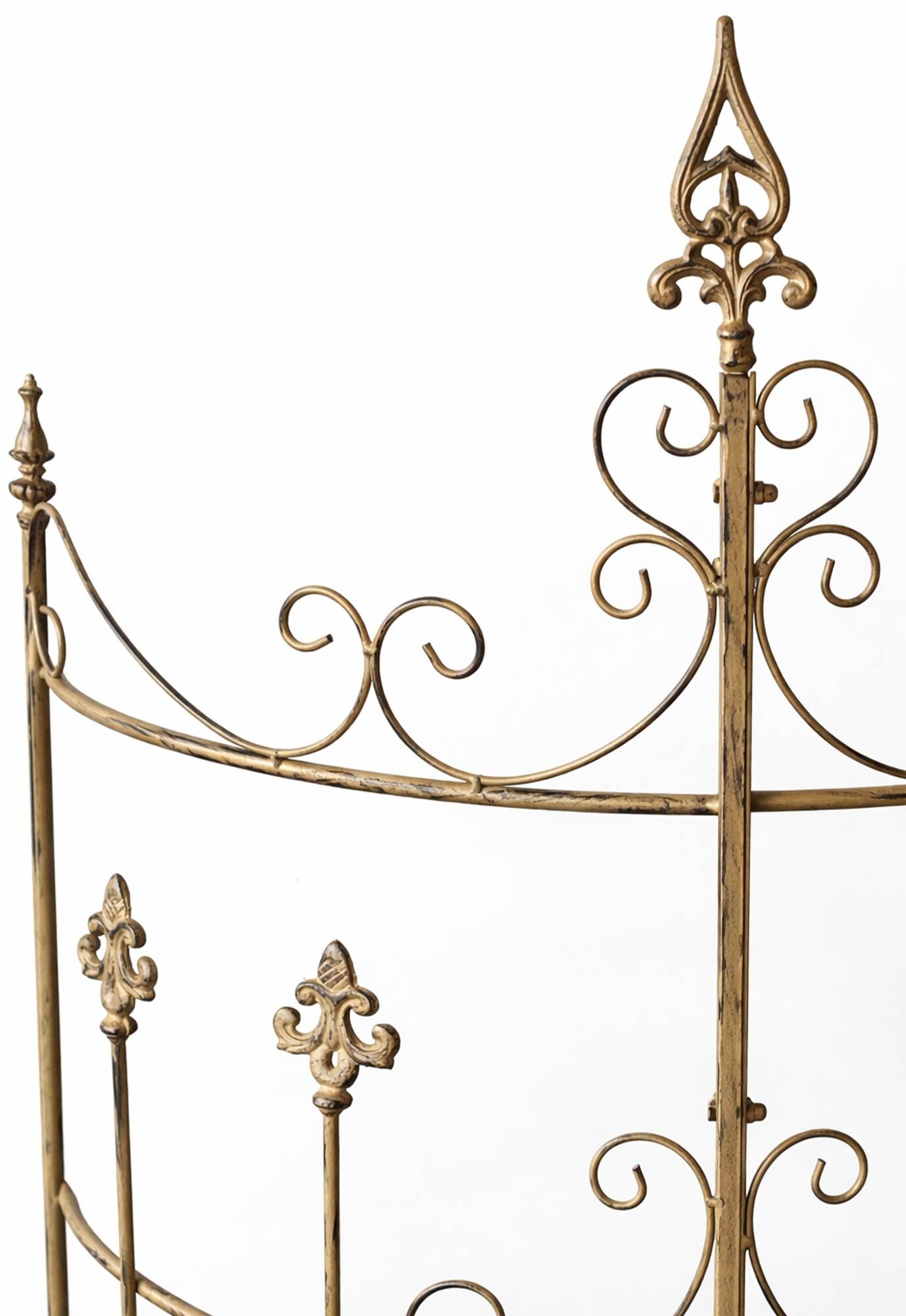 2er Set Rankgitter Klivia, braun