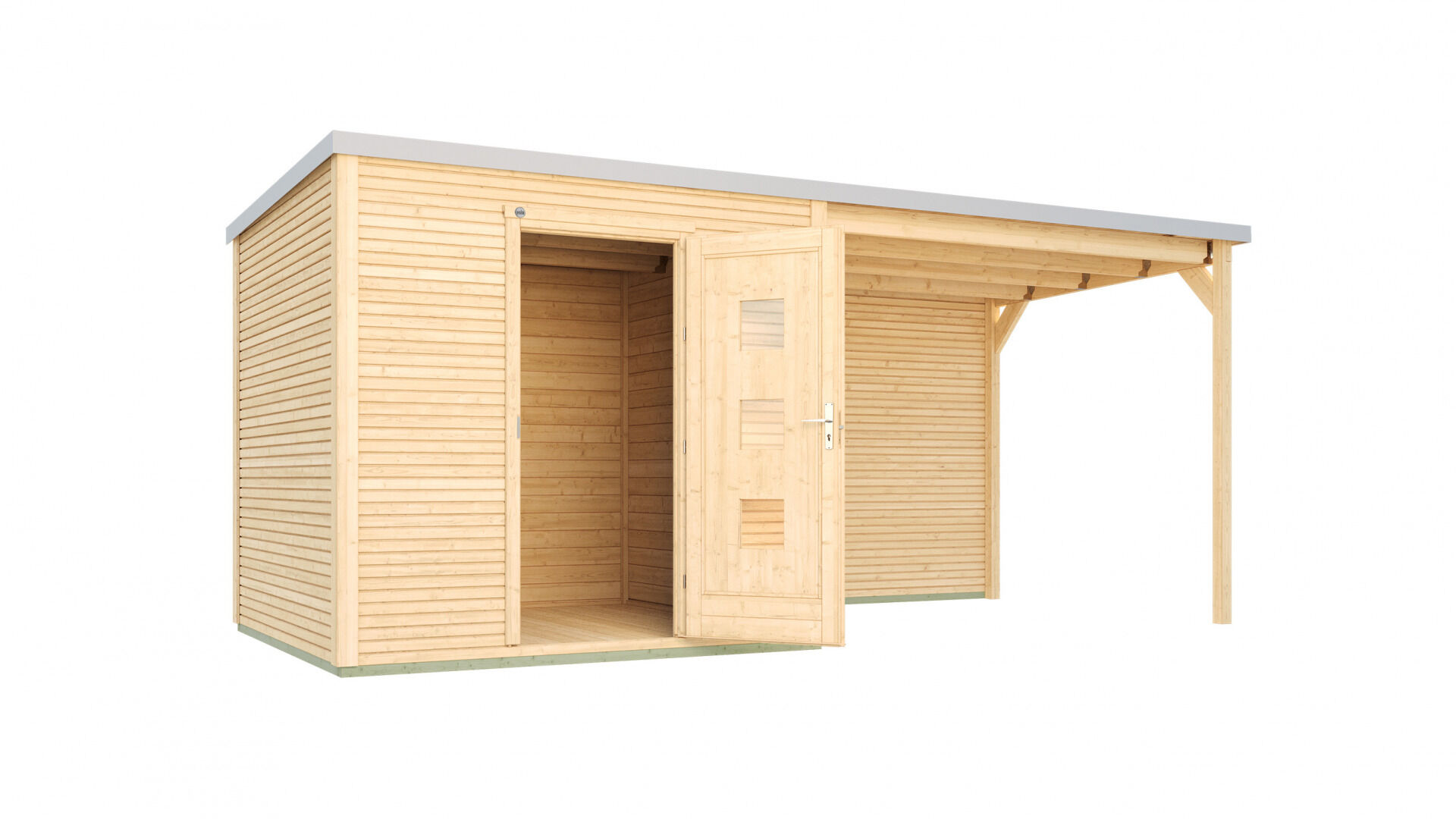 weka Design-Gartenhaus wekaLine 413 B 5,6x2,6m