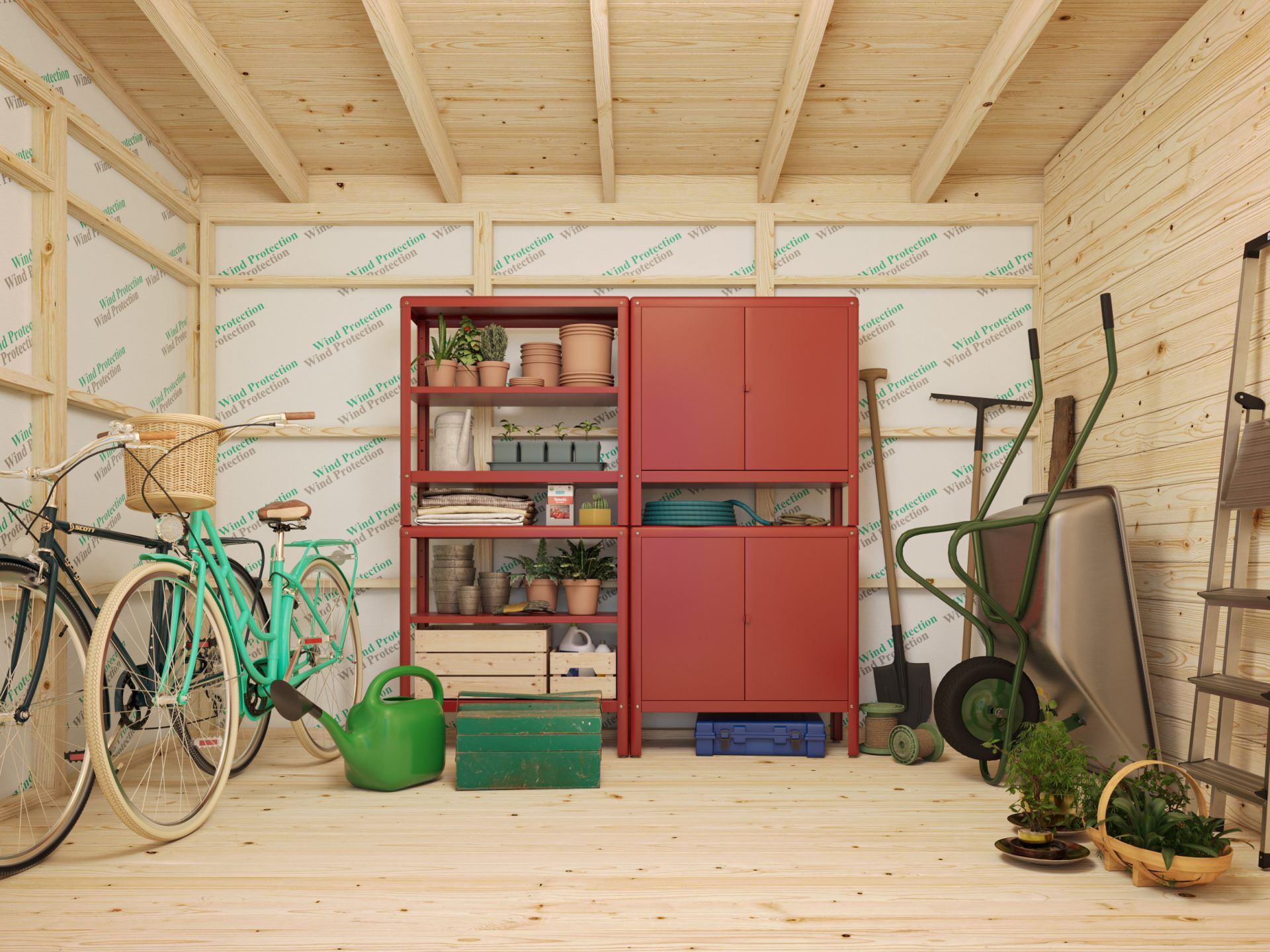 Palmako Gerätehaus Kalle 13,5 m²