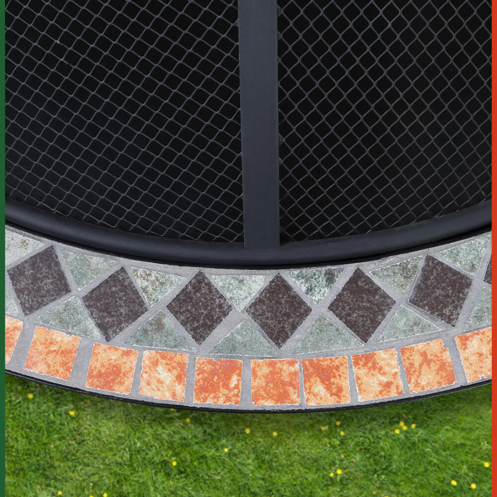 Feuerschale Sevilla Mosaik Stahl Ø76cm