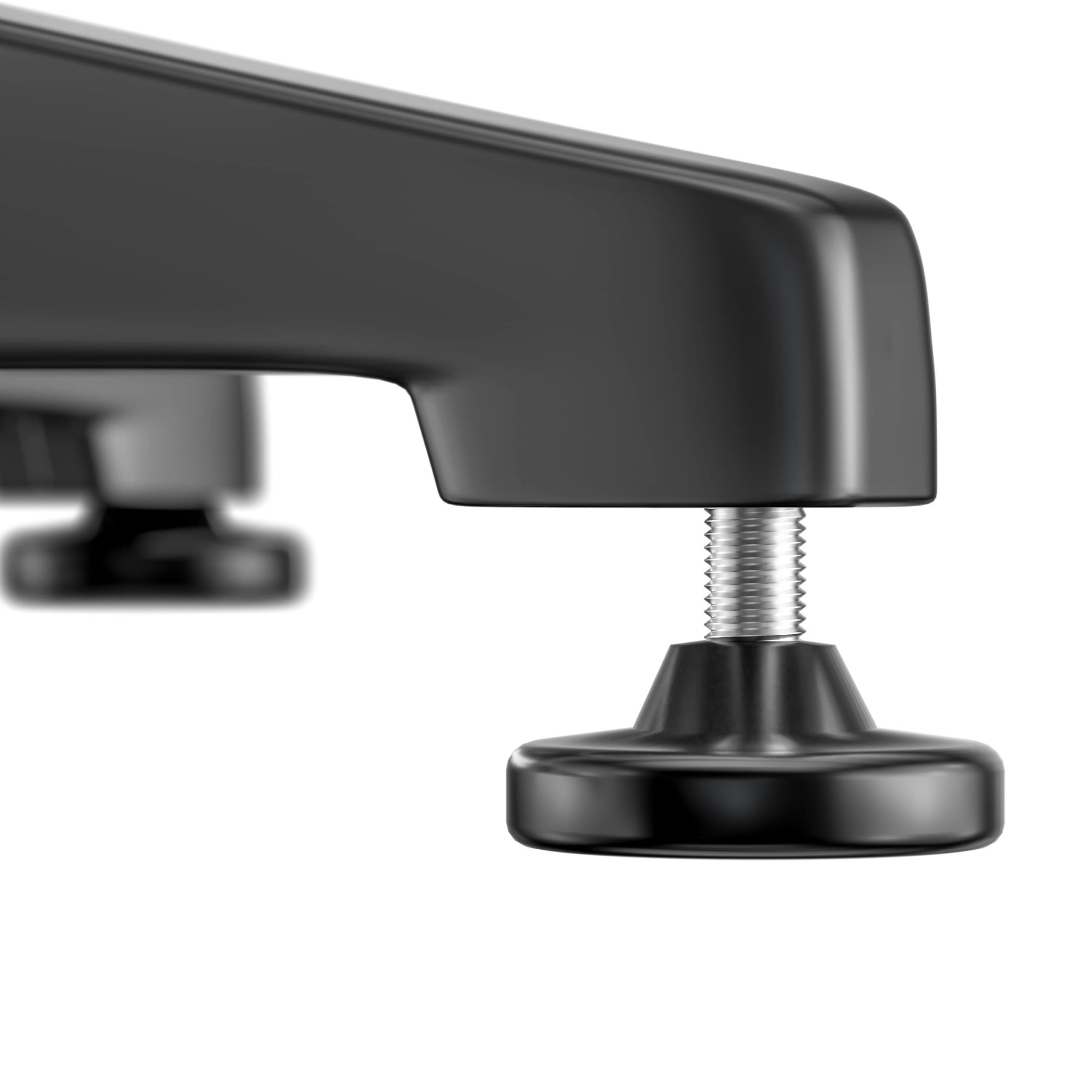 Stehtisch Ø60cm höhenverstellbar 70/115cm klappbar Alu Schwarz