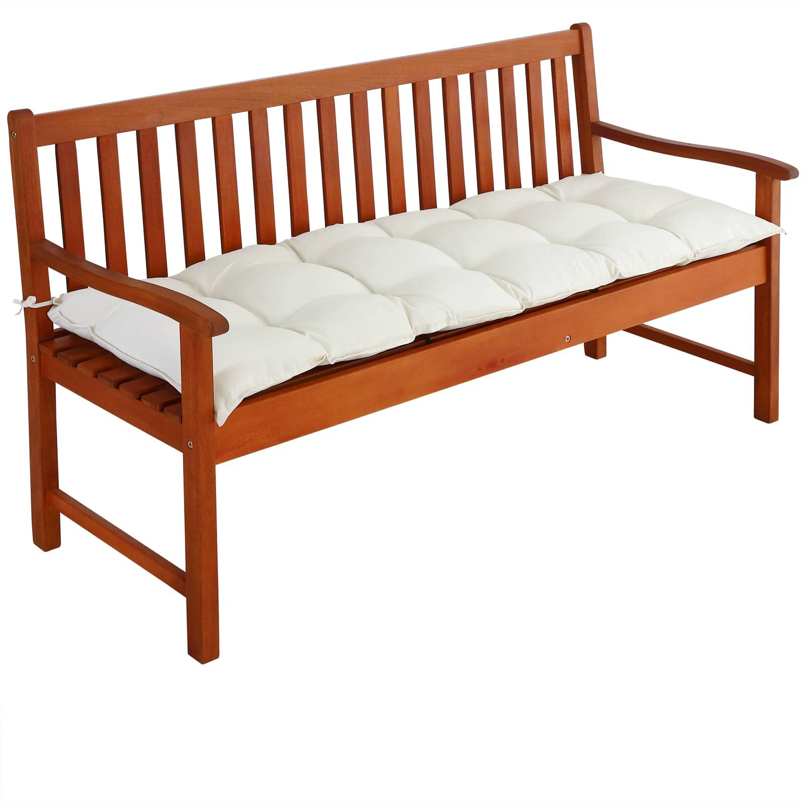 Bankauflage Creme 145x45x8cm