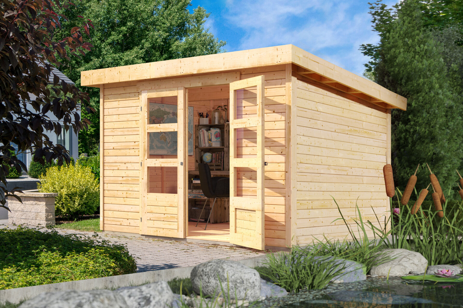 Karibu Gartenhaus Askola 5