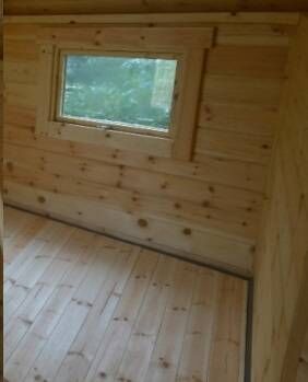 geschlossener Fussboden für Kota 9 m2 Modell Finnland