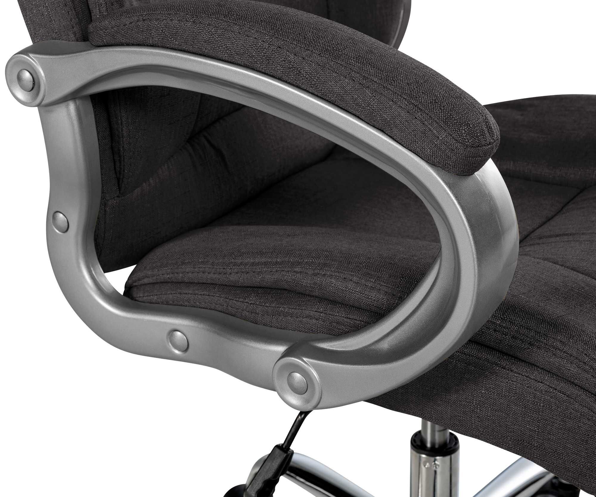 Bürostuhl BIG Apoll Stoff, dunkelgrau