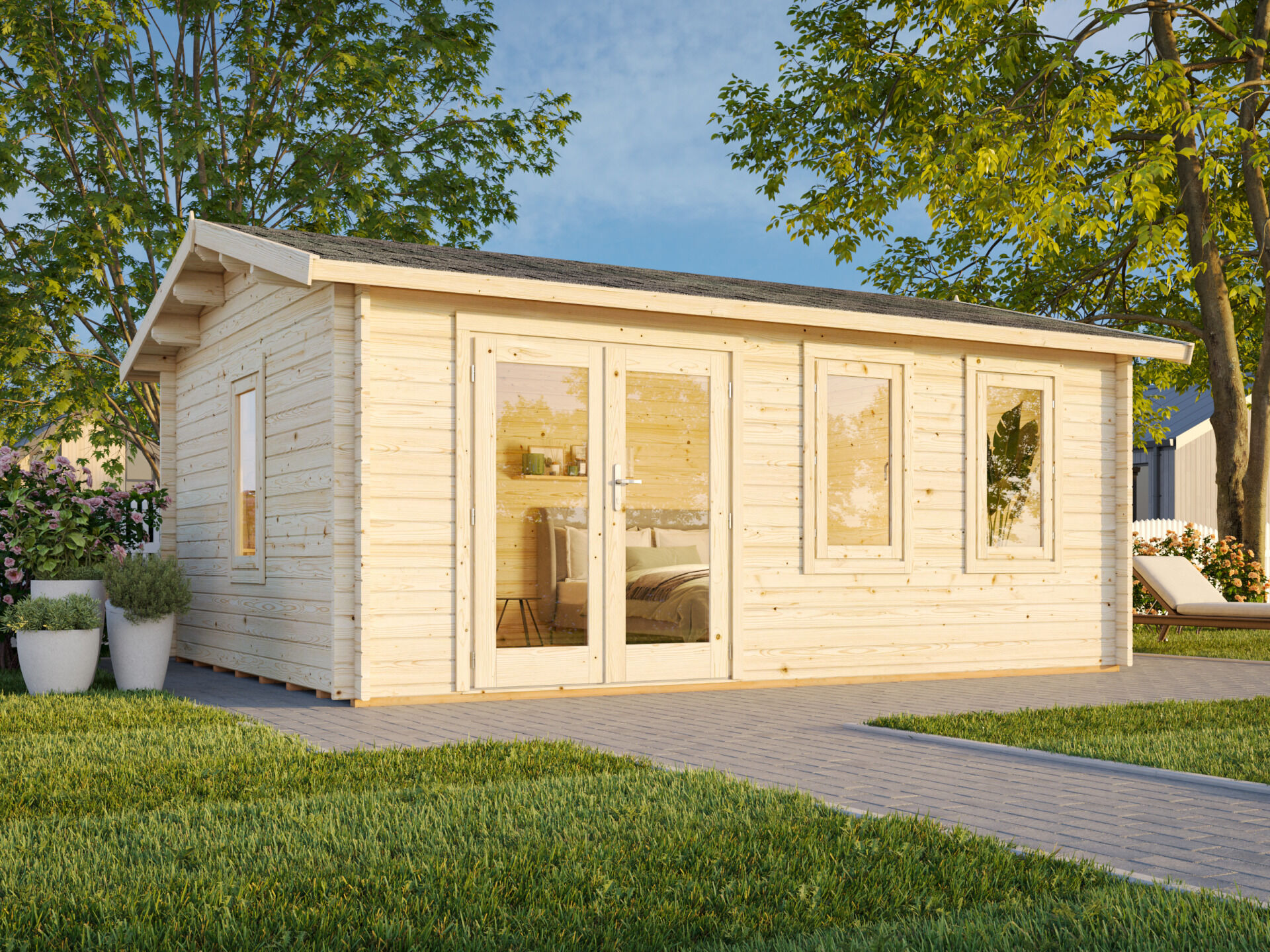 Palmako Gartenhaus Iris 19,1 m²