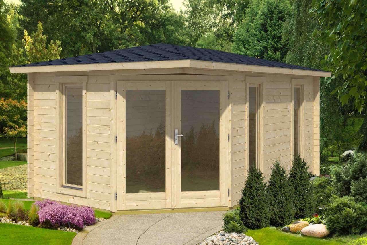 Lasita Maja 5 Eck Gartenhaus Edinburgh 2