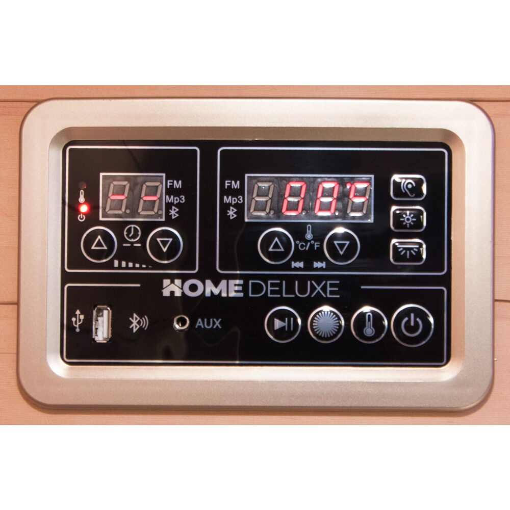 Infrarotkabine mit Vollspektrumstrahler SAHARA L - 150 x 120 cm für 3 Personen