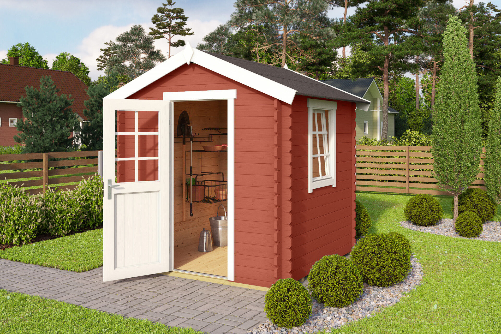 Lasita Maja Gartenhaus Wels 1