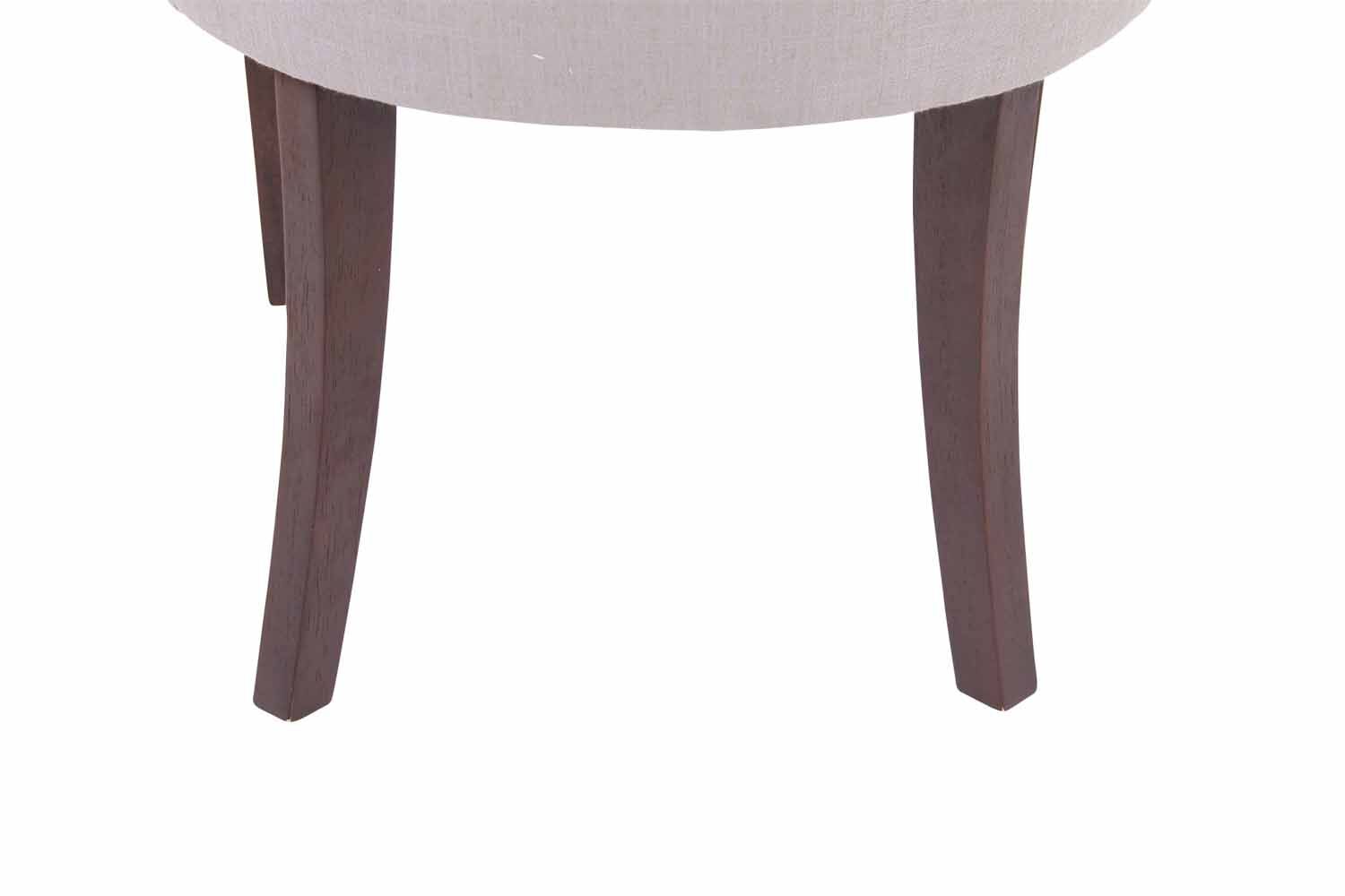 2er Set Esszimmerstuhl Aberdeen Stoff antik, grau