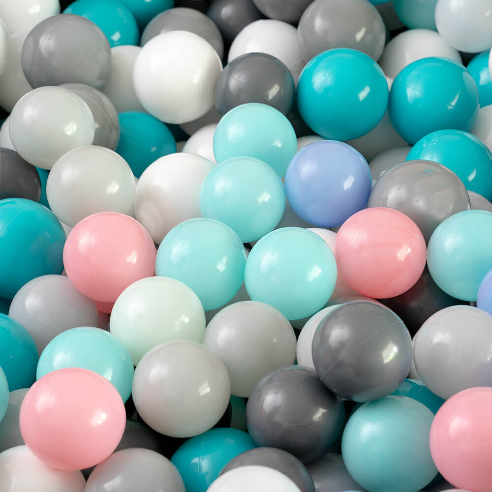 Spielbälle für Bällebad SPIN – 120 Stück Pastellfarbe
