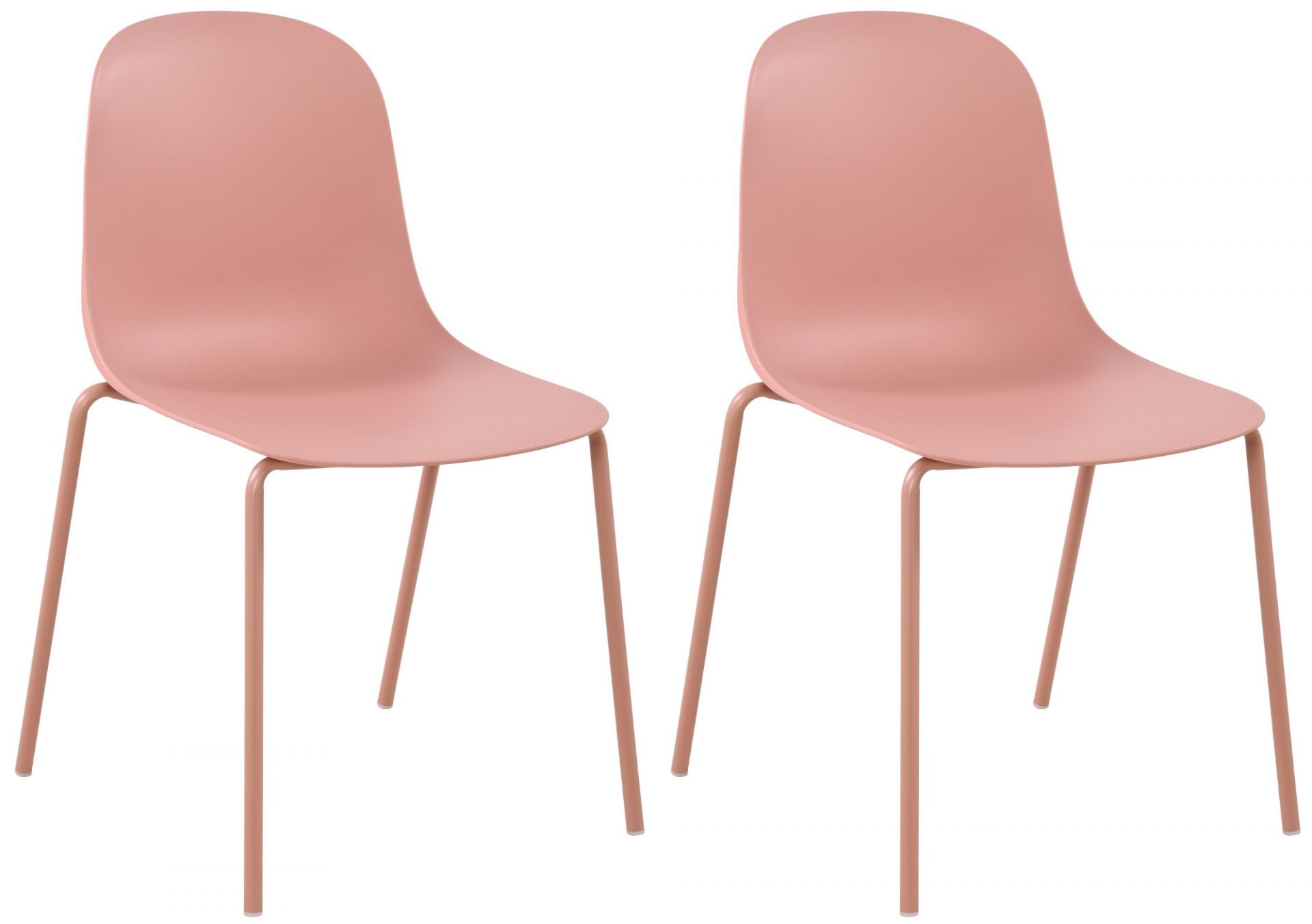 2er Set Stuhl Hardin, pink