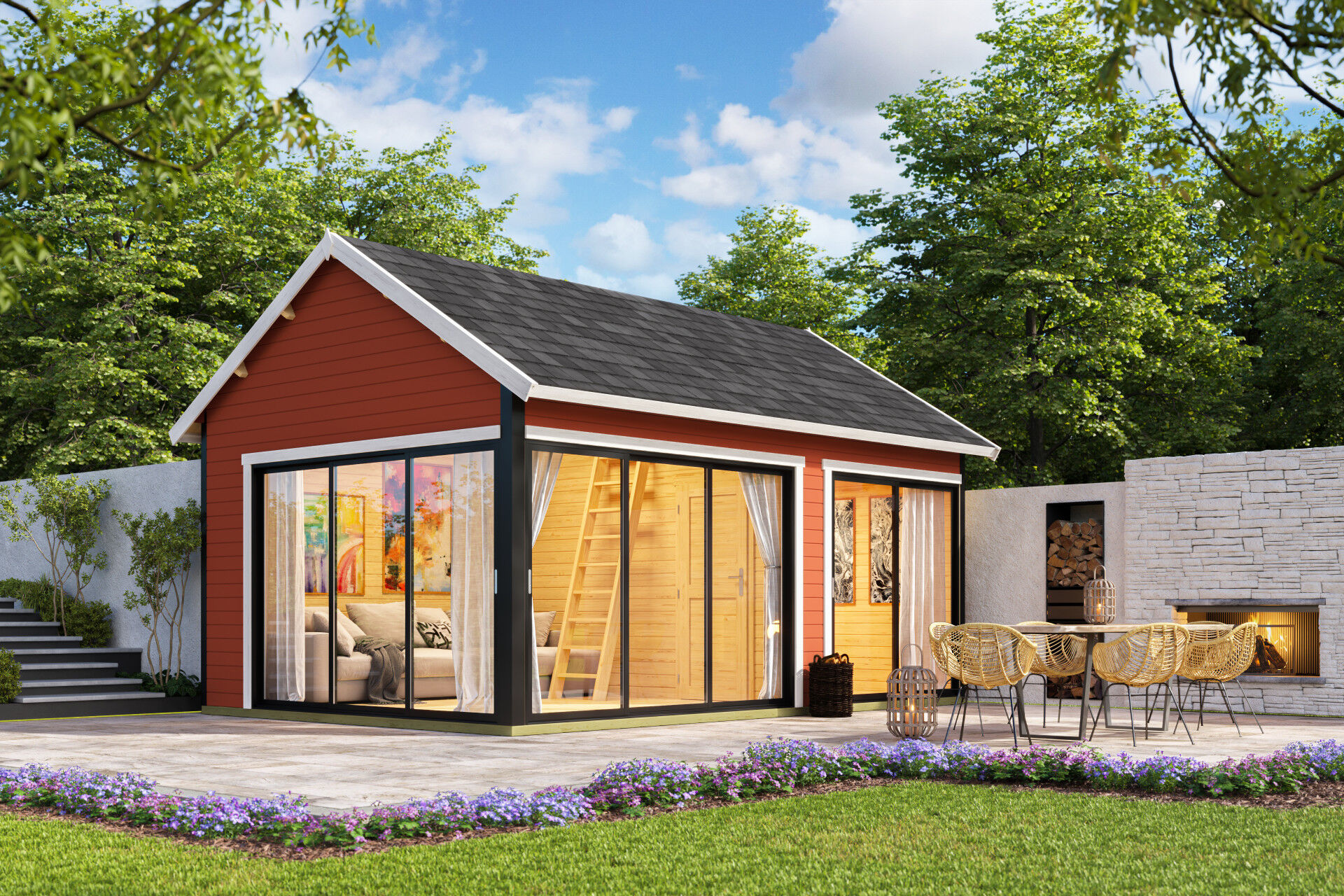 Lasita Maja Gartenhaus Murano 3