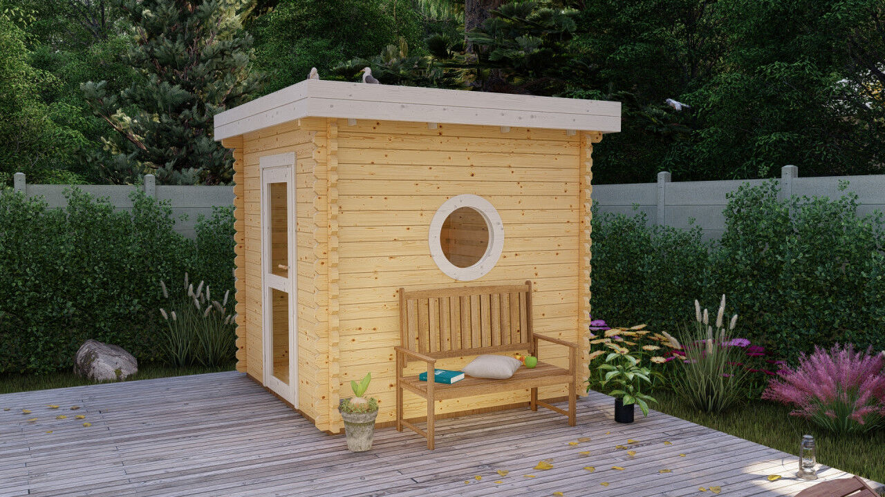 Saunahaus Gartensauna Trontheim 2