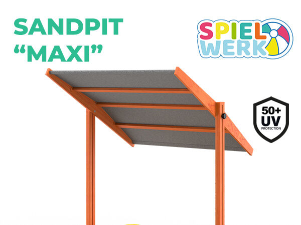 Sandkasten Max 140x140cm UV-Schutz 50+