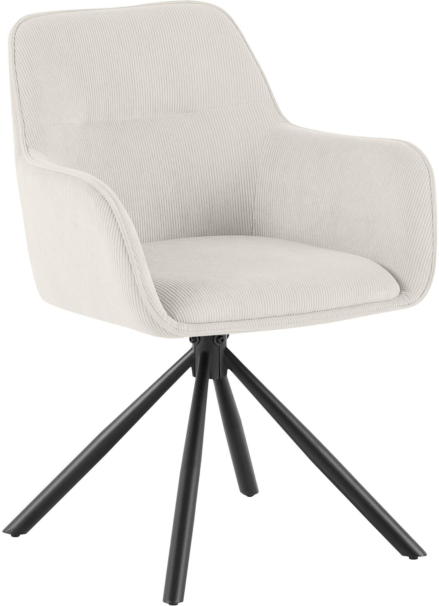 Stuhl Tipton Cord, creme