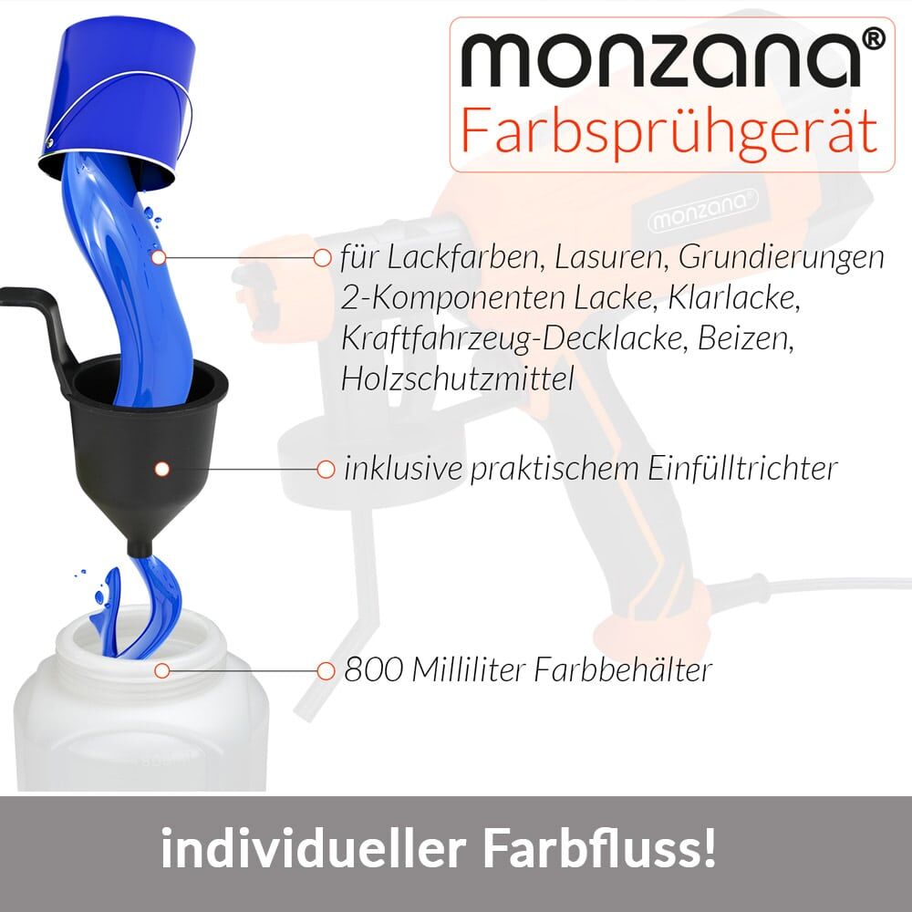Farbsprühgerät 500W