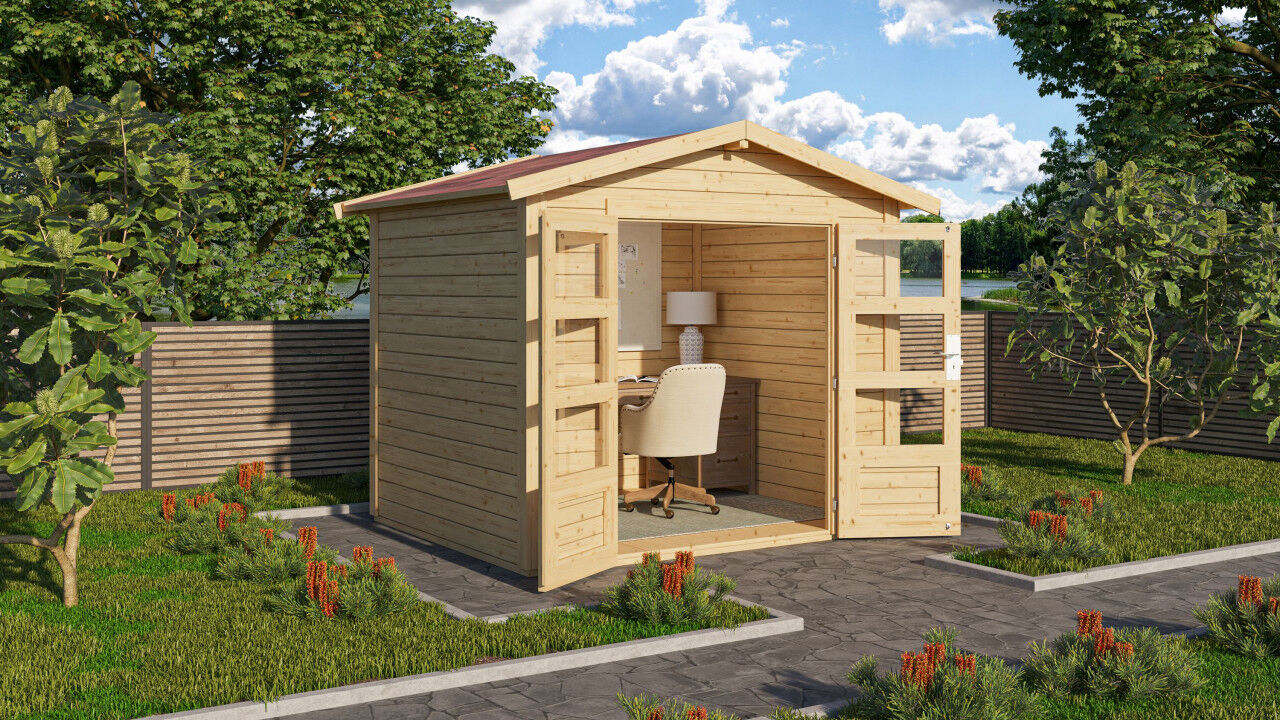 Gartenhaus Talkau 3 natur