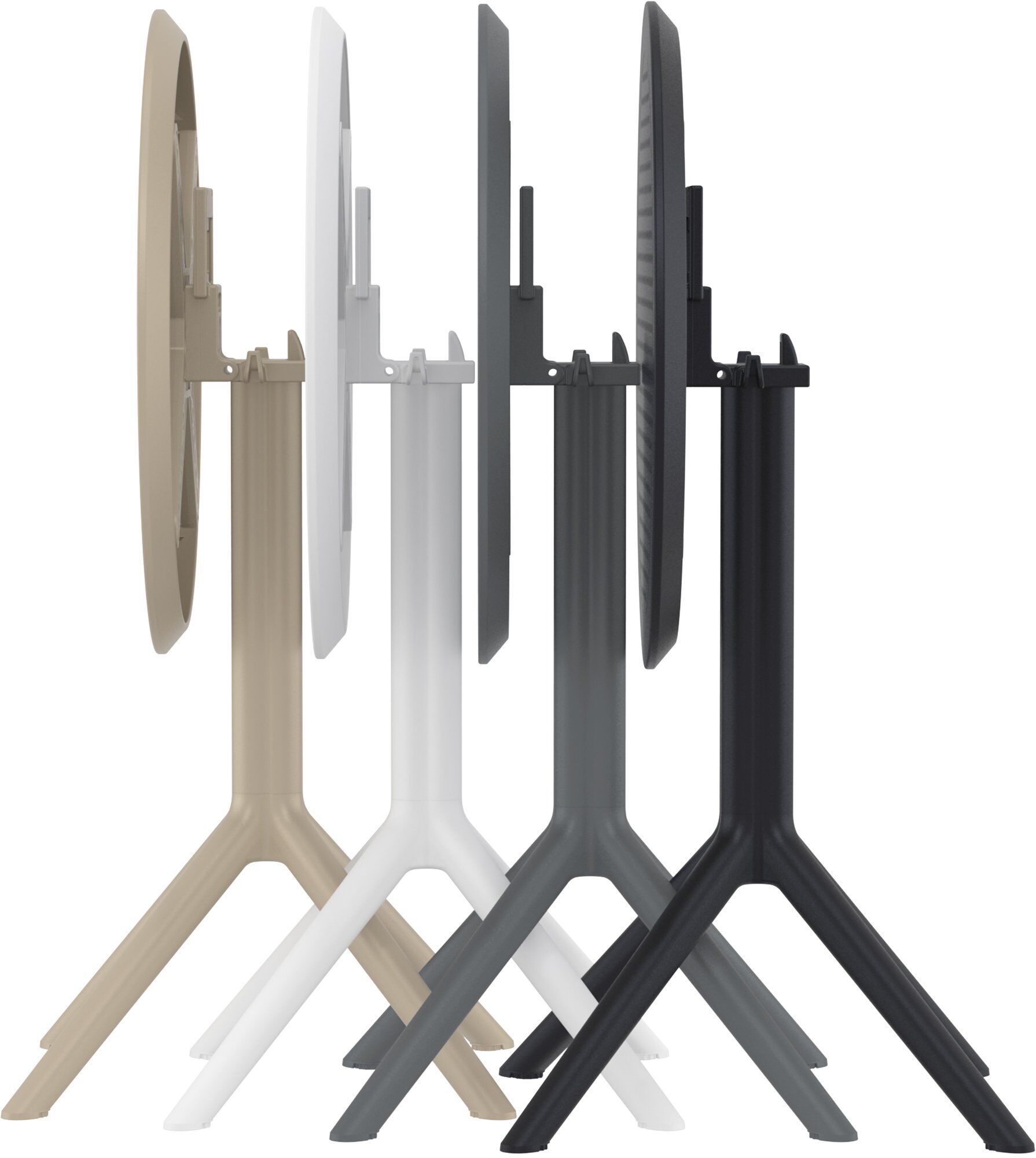 Klapptisch Sky rund, taupe