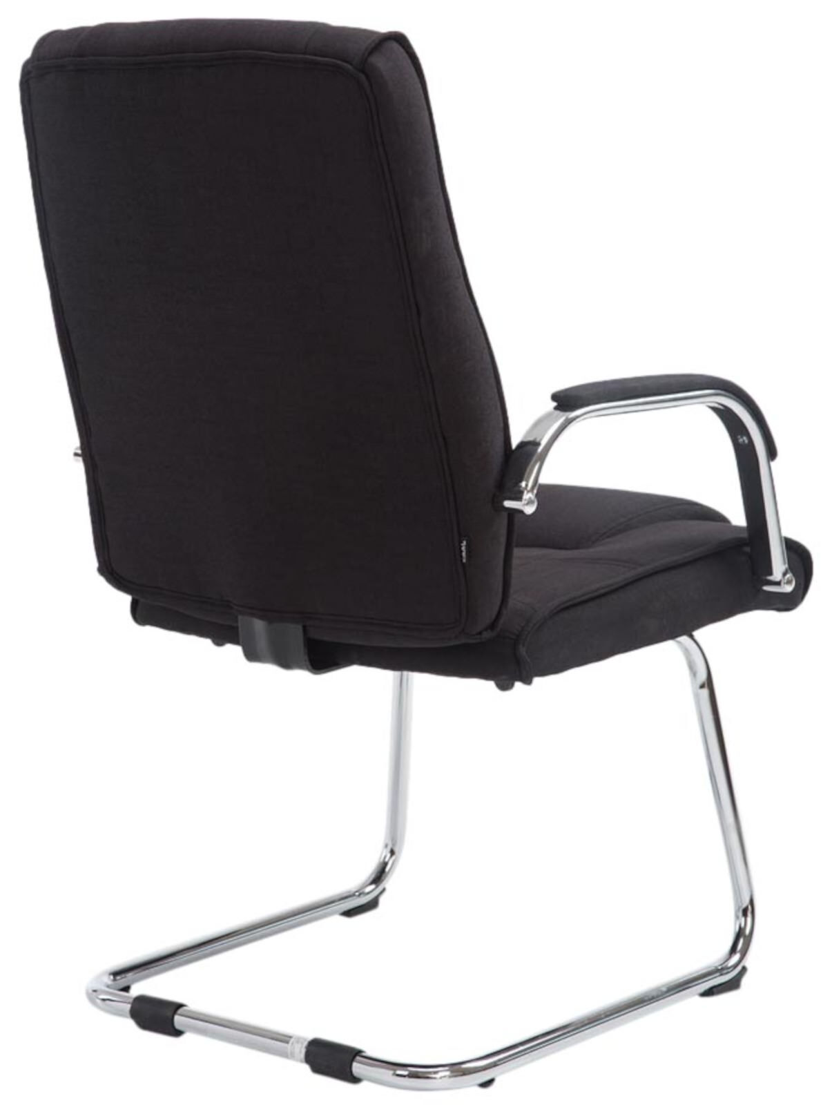 2er Set Stühle Attila Stoff, schwarz