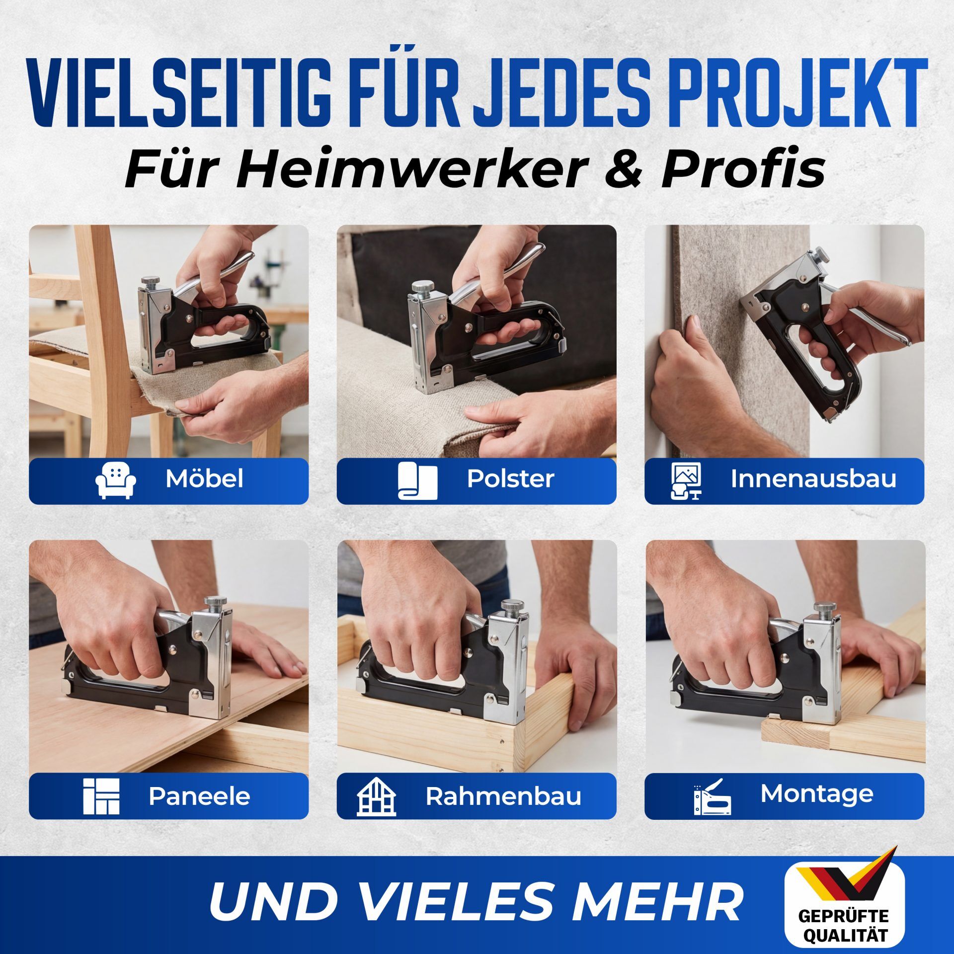 Tackerklammern 5000 Stück L= 12mm, B= 5,8mm