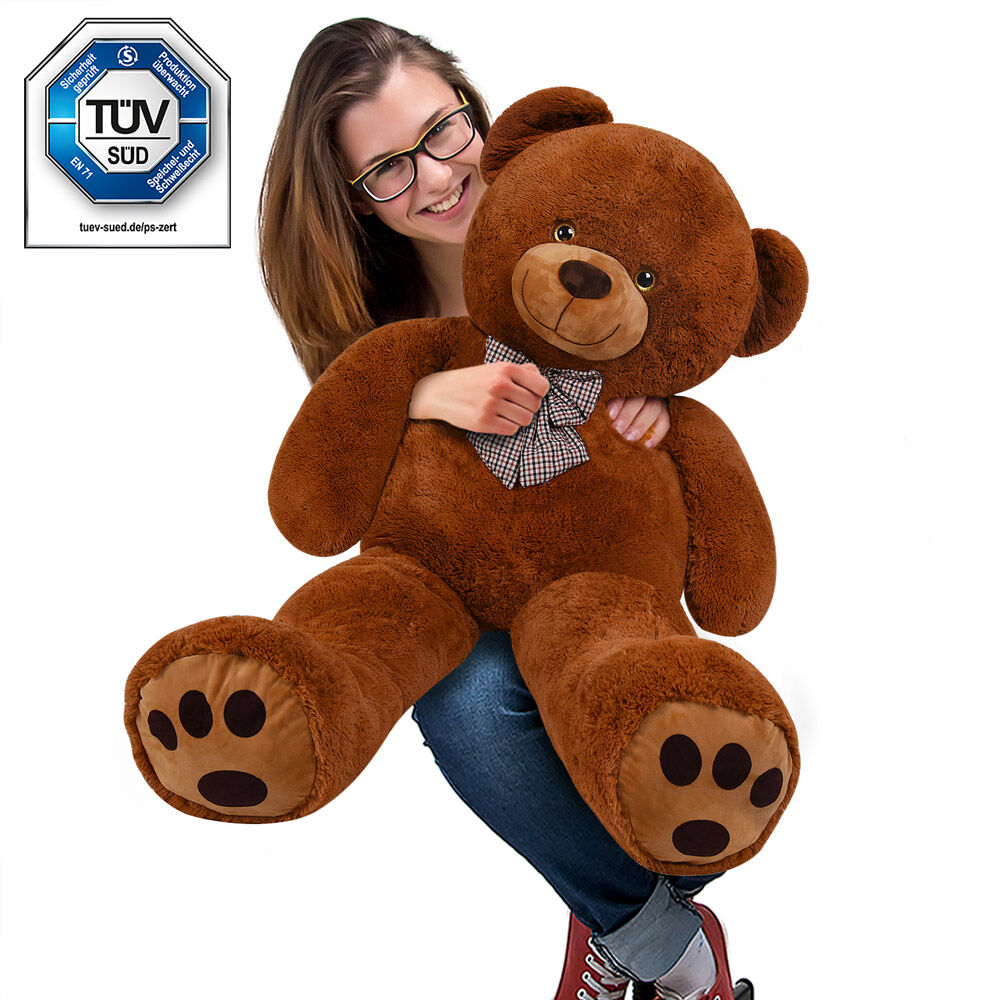 Plüschtier Teddybär L Braun 50cm