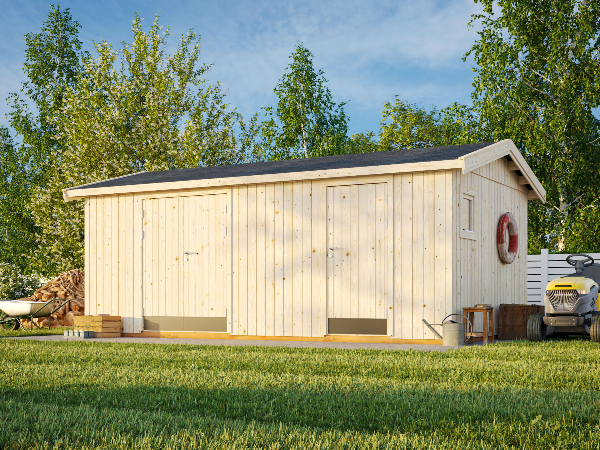 Palmako Gerätehaus Olaf 16,9 m²