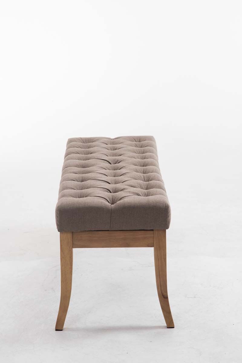 Sitzbank Ramses Stoff antik-hell 120, taupe
