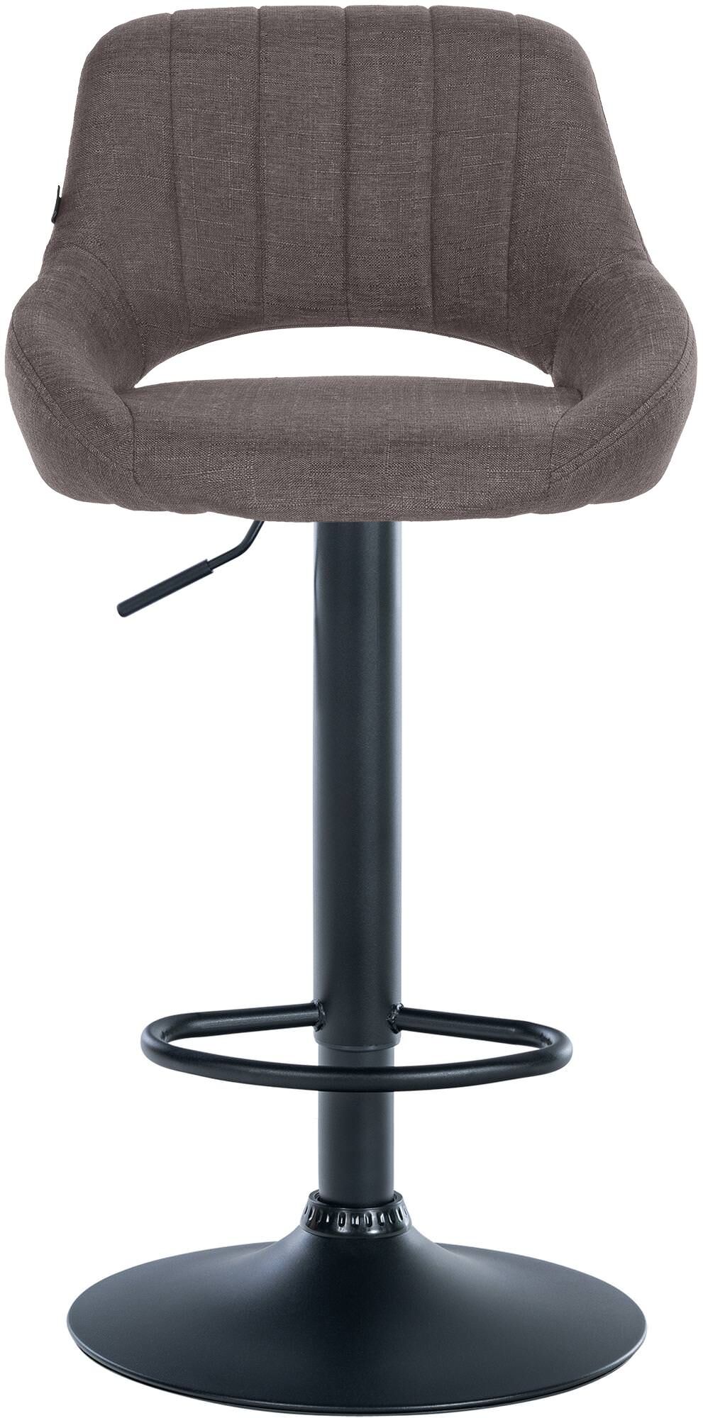 2er Set Barhocker Milet Stoff B, dunkelgrau