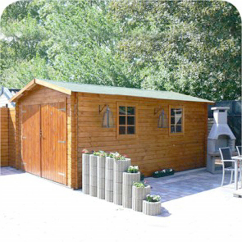 Holzgarage Schweden 32